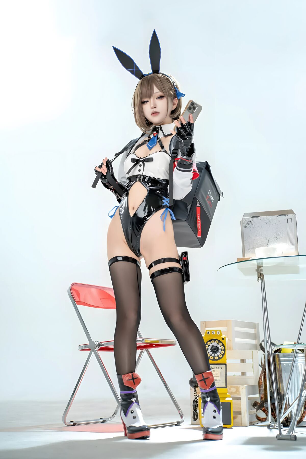 Coser@矢量鱼 - 外卖兔女郎 小葵 20 Coser@矢量鱼 - 外卖兔女郎 小葵
