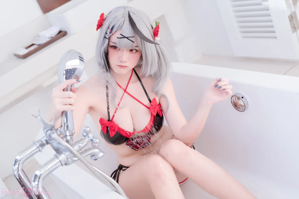 Coser@Xiaoyukiko小鱼: 沙花叉库洛艾 水着 16 Coser@Xiaoyukiko小鱼: 沙花叉库洛艾 水着