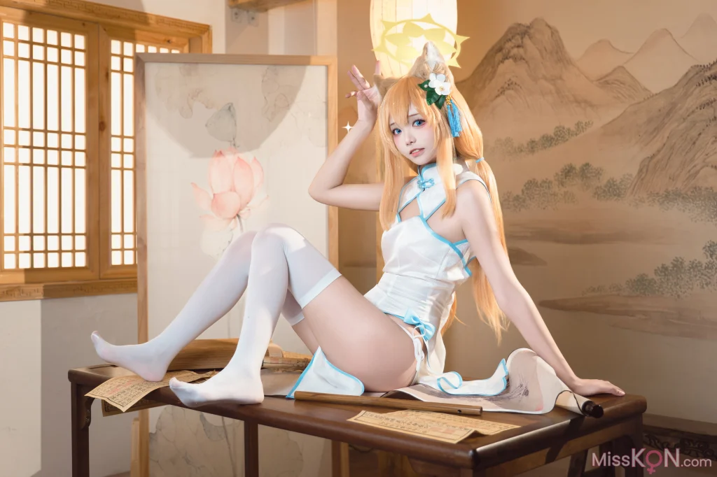 Coser@艾西aiwest: 蔚蓝档案 伊落玛丽旗袍 15 Coser@艾西aiwest: 蔚蓝档案 伊落玛丽旗袍
