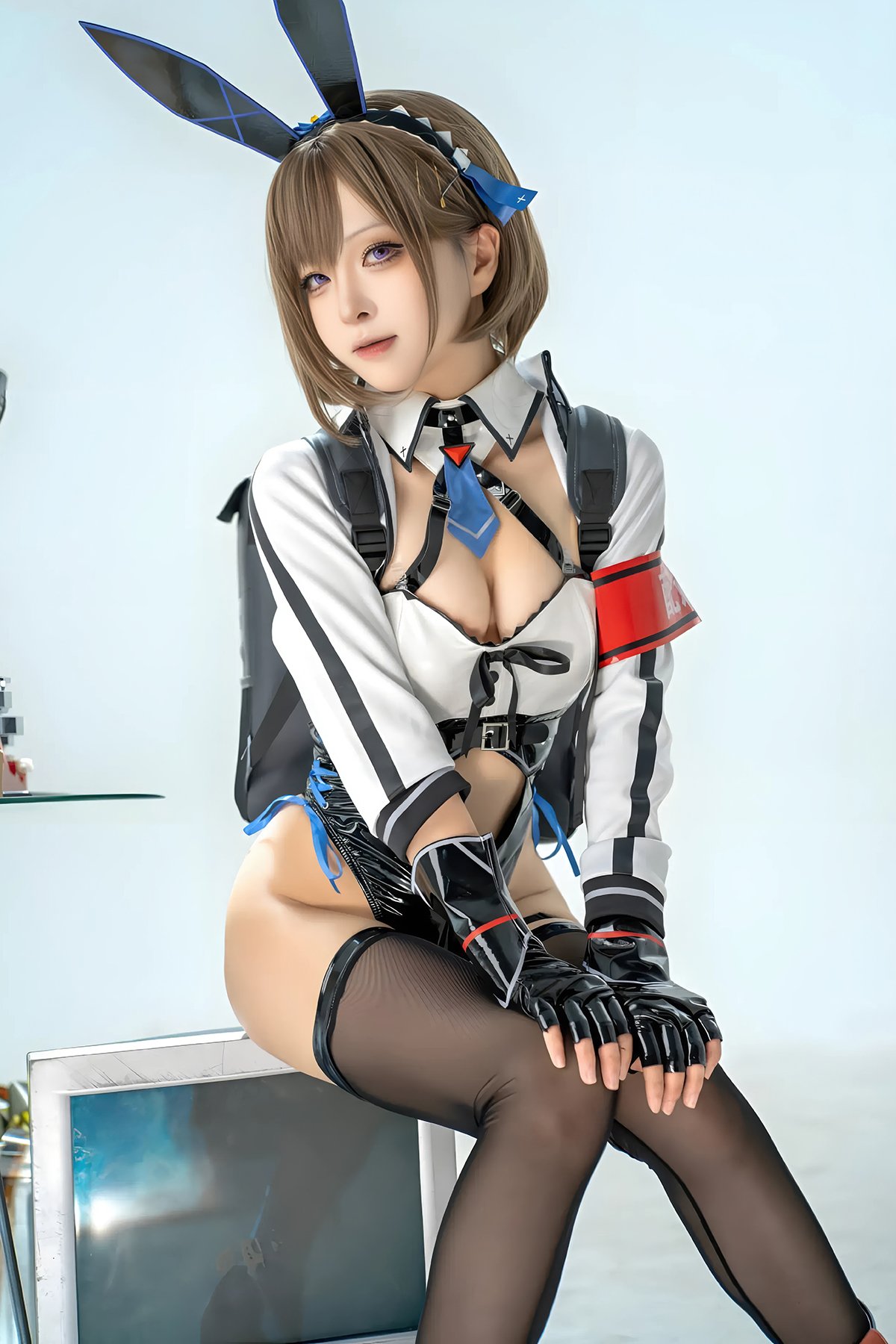 Coser@矢量鱼 - 外卖兔女郎 小葵 22 Coser@矢量鱼 - 外卖兔女郎 小葵
