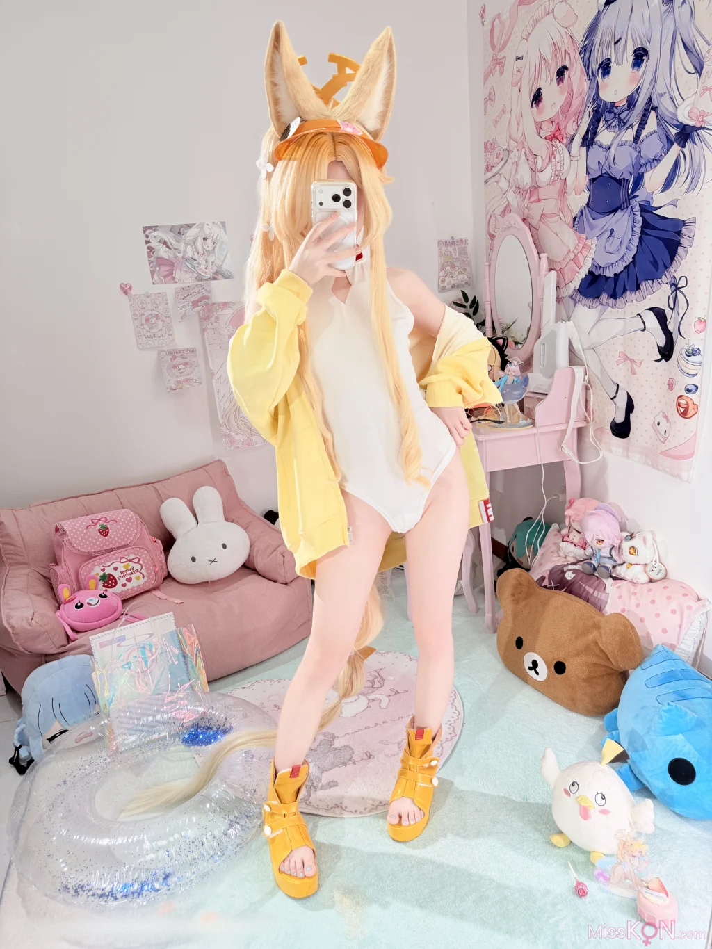 Coser@染三ran3: 蔚蓝档案 百合园圣亚 泳装 24 Coser@染三ran3: 蔚蓝档案 百合园圣亚 泳装
