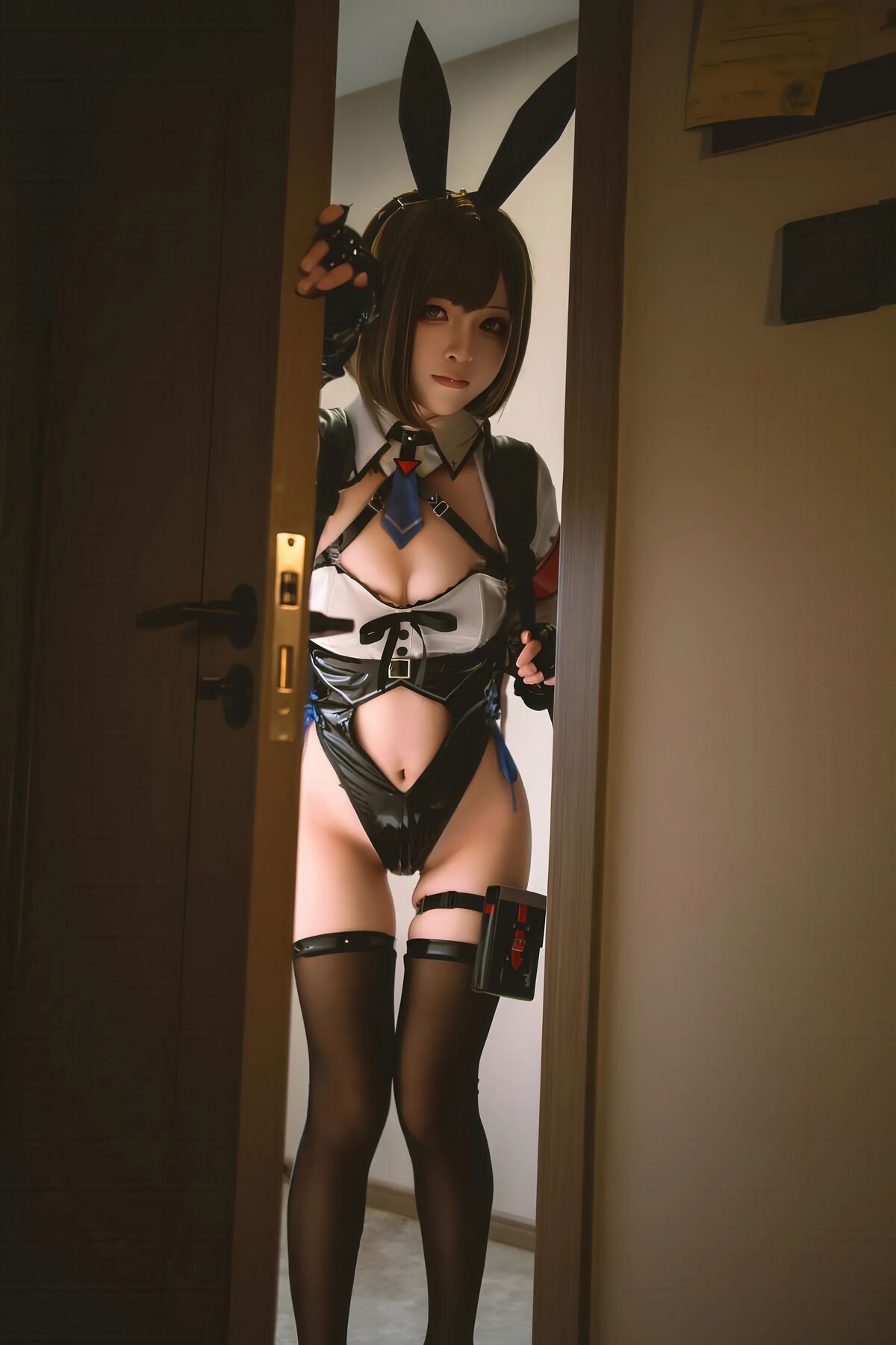 Coser@矢量鱼 - 外卖兔女郎 小葵 23 Coser@矢量鱼 - 外卖兔女郎 小葵