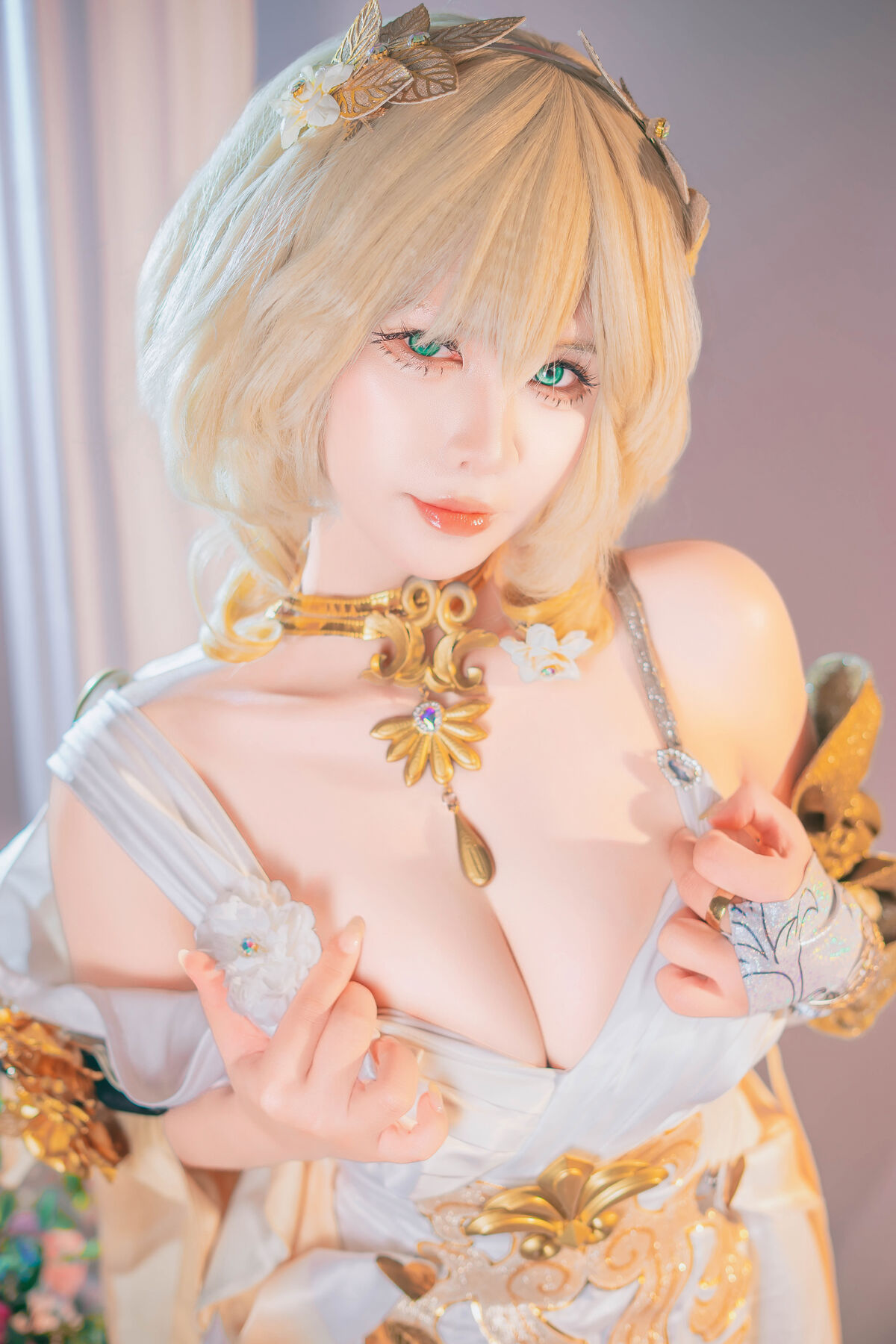 Coser@Pyon - Pyoncos ピオン Aglaea HonkaiStar Rail 崩铁 阿格莱雅 Part01 29 Coser@Pyon - Pyoncos ピオン Aglaea HonkaiStar Rail 崩铁 阿格莱雅 Part01