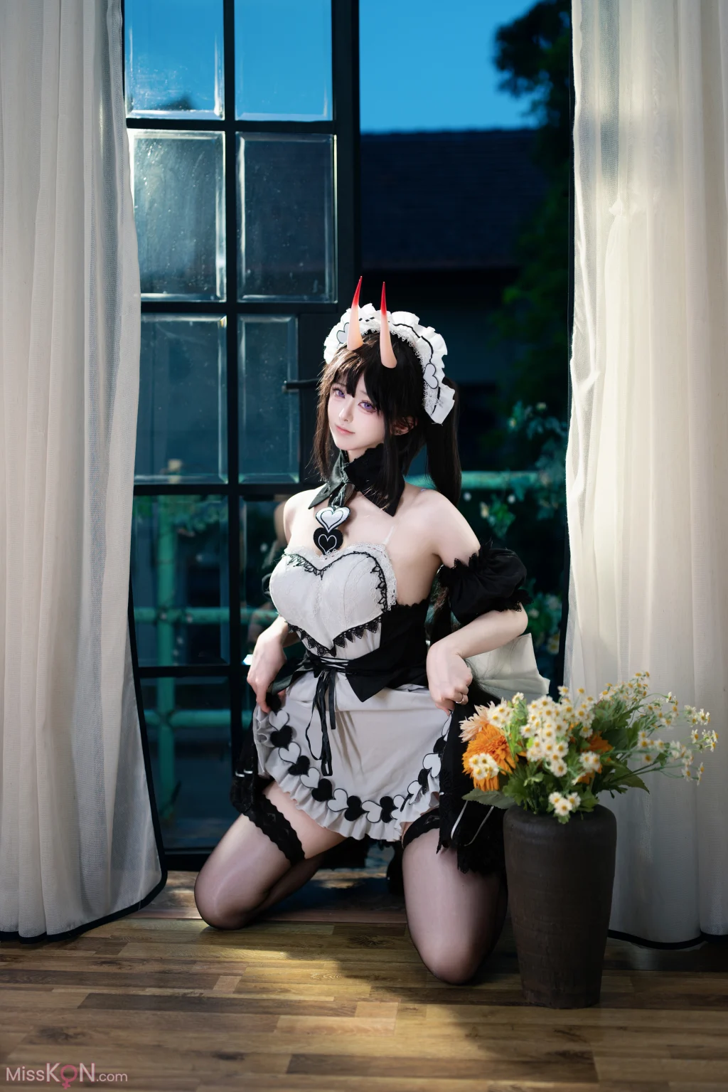 Coser@前野太太: 碧蓝航线 能代 女仆 16 Coser@前野太太: 碧蓝航线 能代 女仆