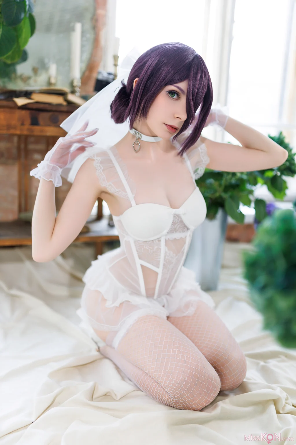 Coser@OwlLit: 电锯人 蕾塞 婚纱 15 Coser@OwlLit: 电锯人 蕾塞 婚纱