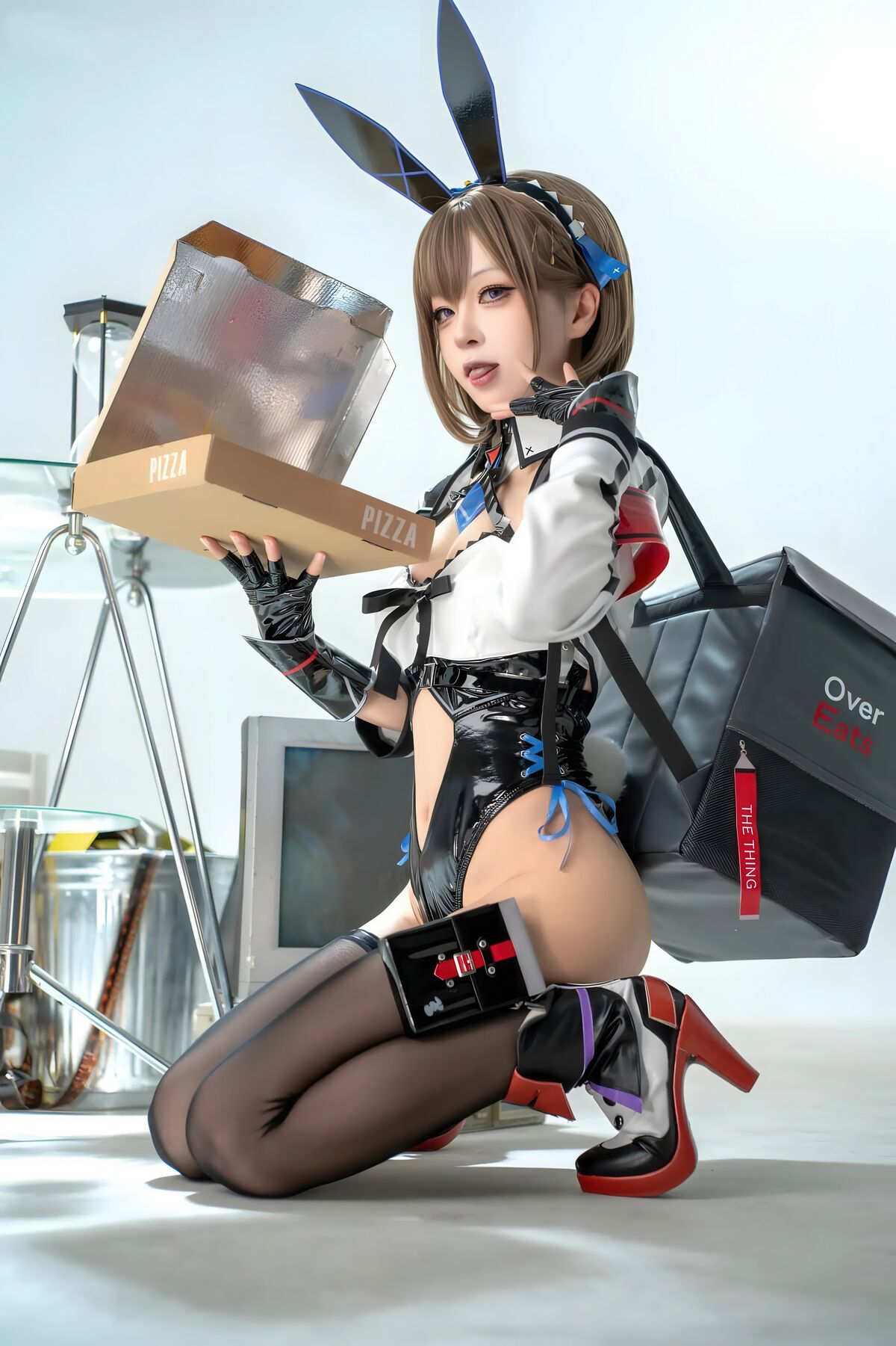 Coser@矢量鱼 - 外卖兔女郎 小葵 25 Coser@矢量鱼 - 外卖兔女郎 小葵