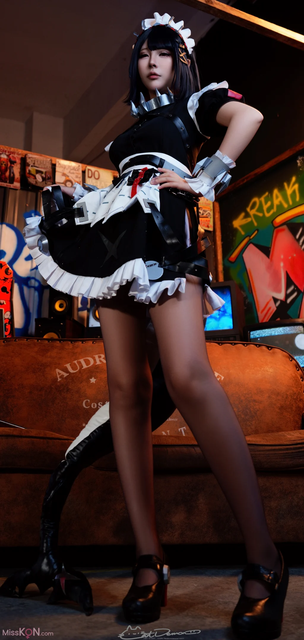 Coser@CatDemon喵崽 (你的喵崽): 绝区零 艾莲·乔 18 Coser@CatDemon喵崽 (你的喵崽): 绝区零 艾莲·乔
