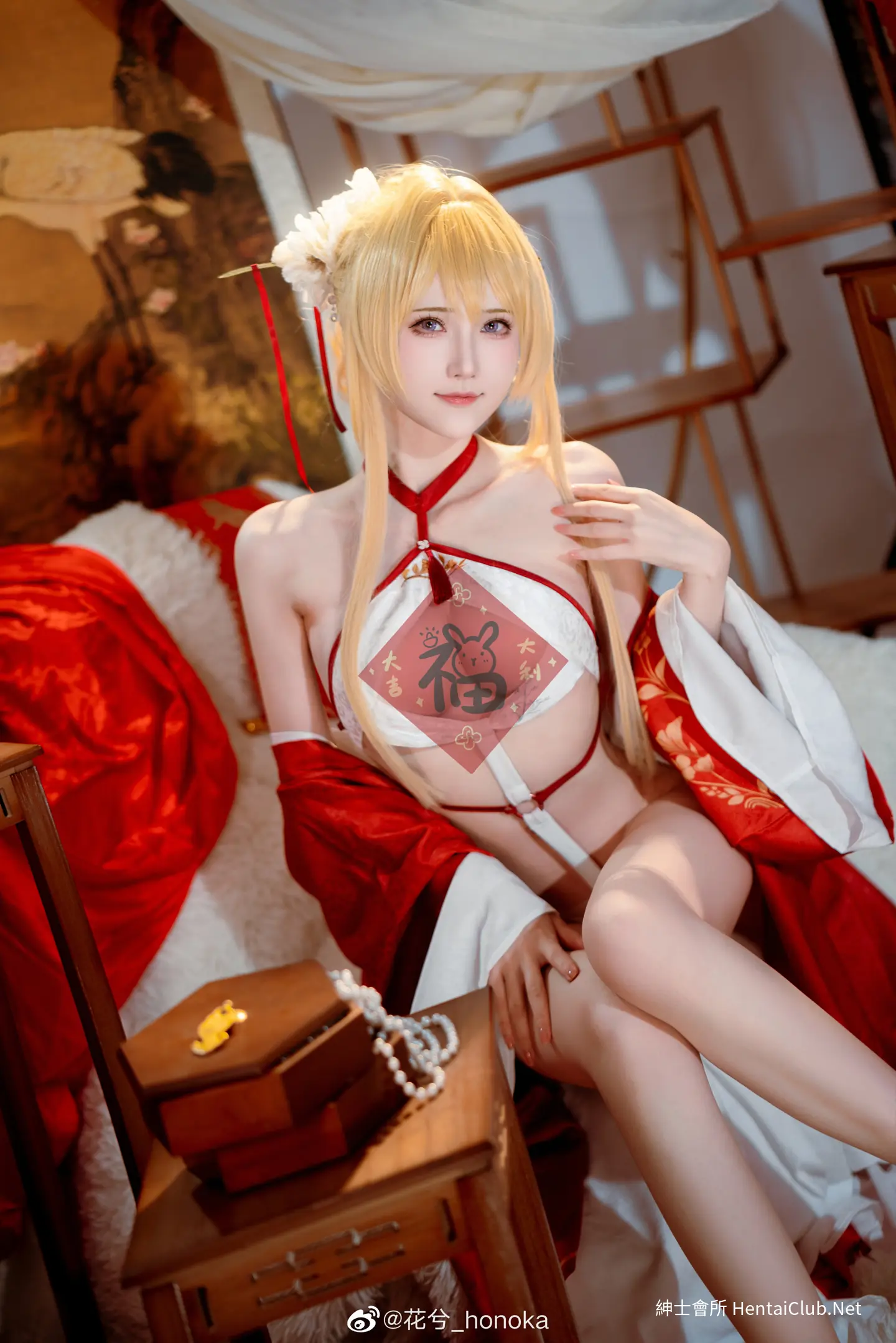 花兮honoka 碧蓝航线 光荣 微博图