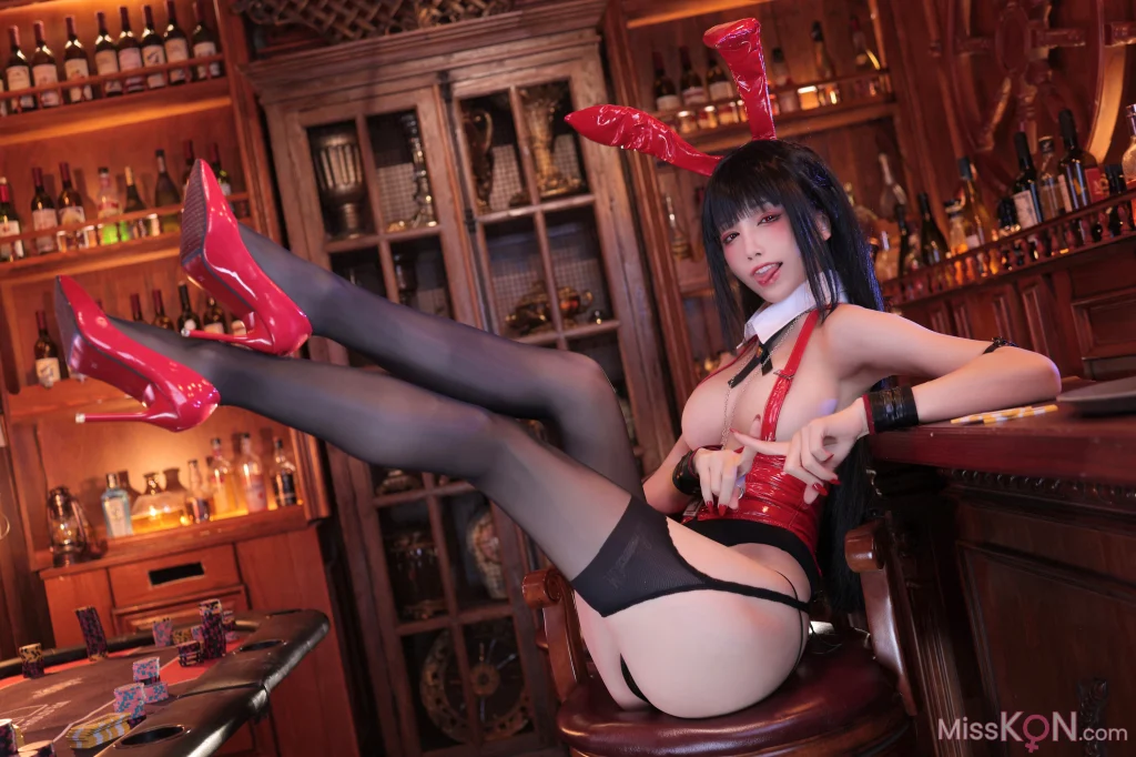Coser@水淼Aqua: 蛇喰梦子 兔女郎ver 18 Coser@水淼Aqua: 蛇喰梦子 兔女郎ver