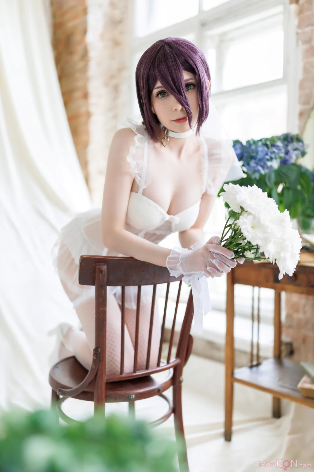 Coser@OwlLit: 电锯人 蕾塞 婚纱 17 Coser@OwlLit: 电锯人 蕾塞 婚纱