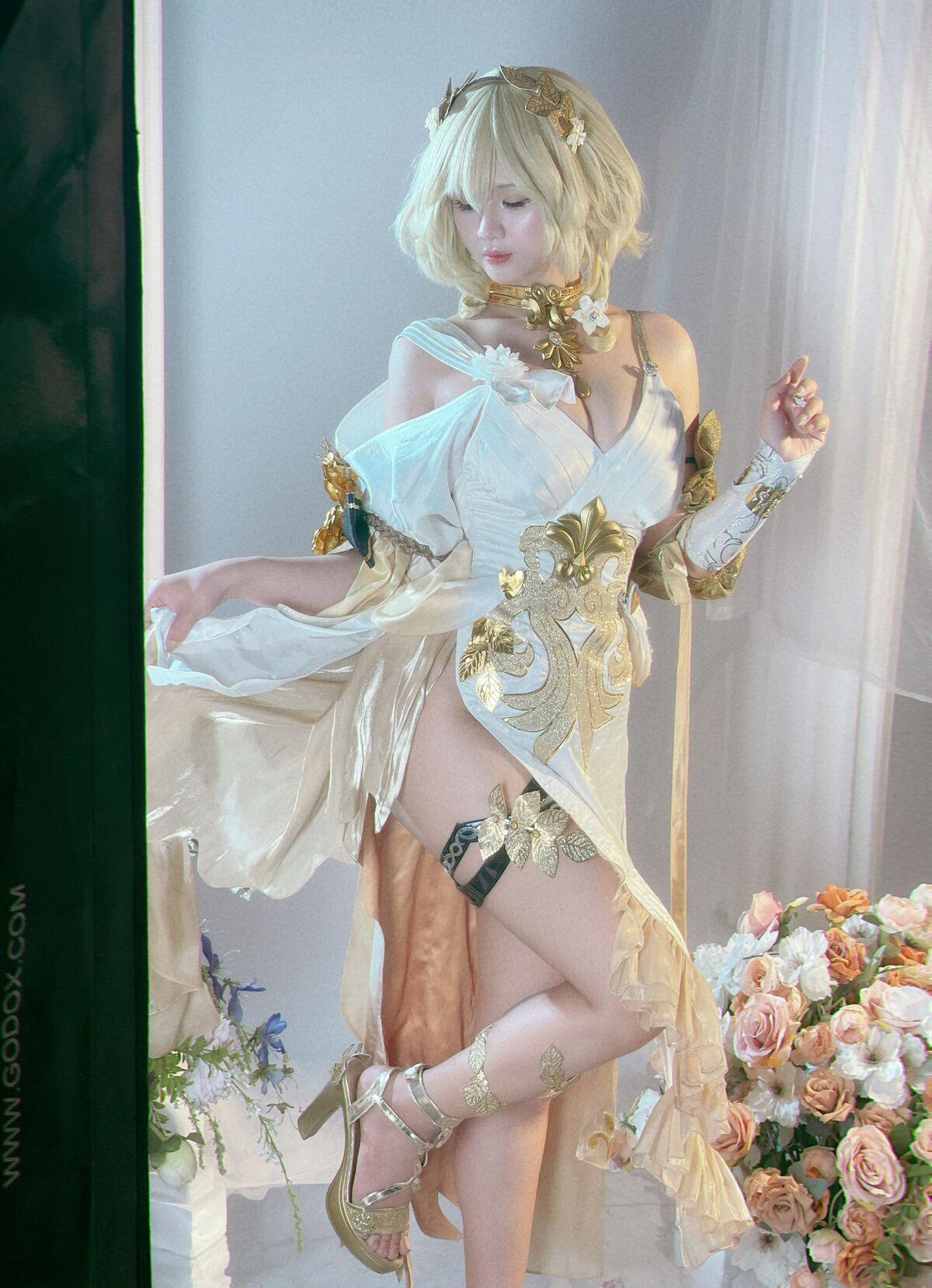 Coser@Pyon - Pyoncos ピオン Aglaea HonkaiStar Rail 崩铁 阿格莱雅 Part02 36 Coser@Pyon - Pyoncos ピオン Aglaea HonkaiStar Rail 崩铁 阿格莱雅 Part02