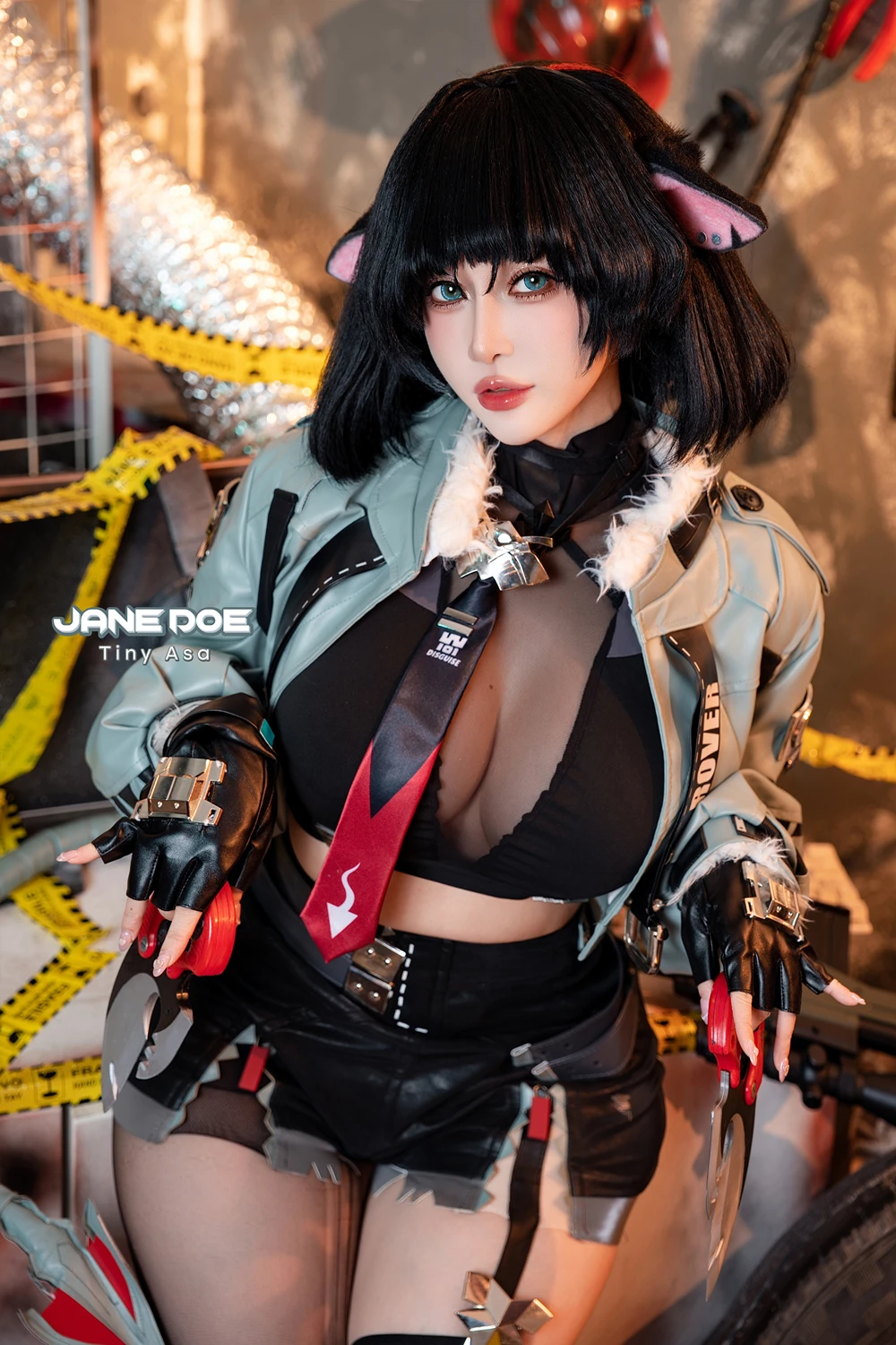 Cosplay Tiny Asa – Jane Doe Zenless Zone Zero 绝区零 简·杜 13 Cosplay Tiny Asa – Jane Doe Zenless Zone Zero 绝区零 简·杜