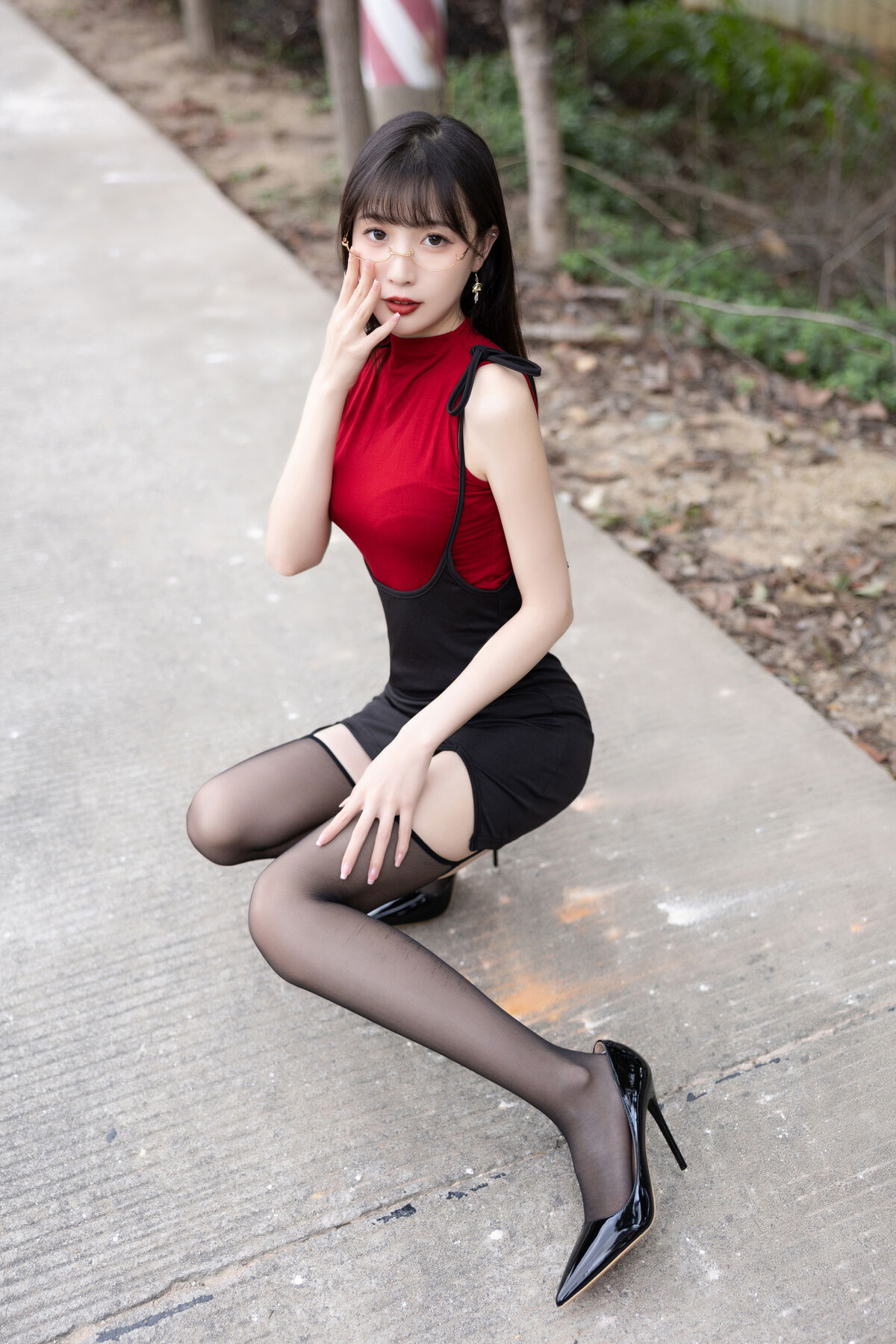 内购无水印 Lin Xing Lan 林星阑 - 秀人网模特 红衣黑丝 58 内购无水印 Lin Xing Lan 林星阑 - 秀人网模特 红衣黑丝