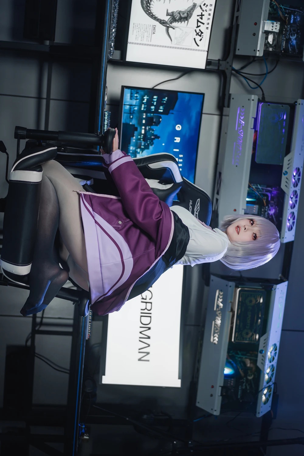 Cosplay Natsuko夏夏子 – GRIDMAN 新条茜 13 Cosplay Natsuko夏夏子 – GRIDMAN 新条茜