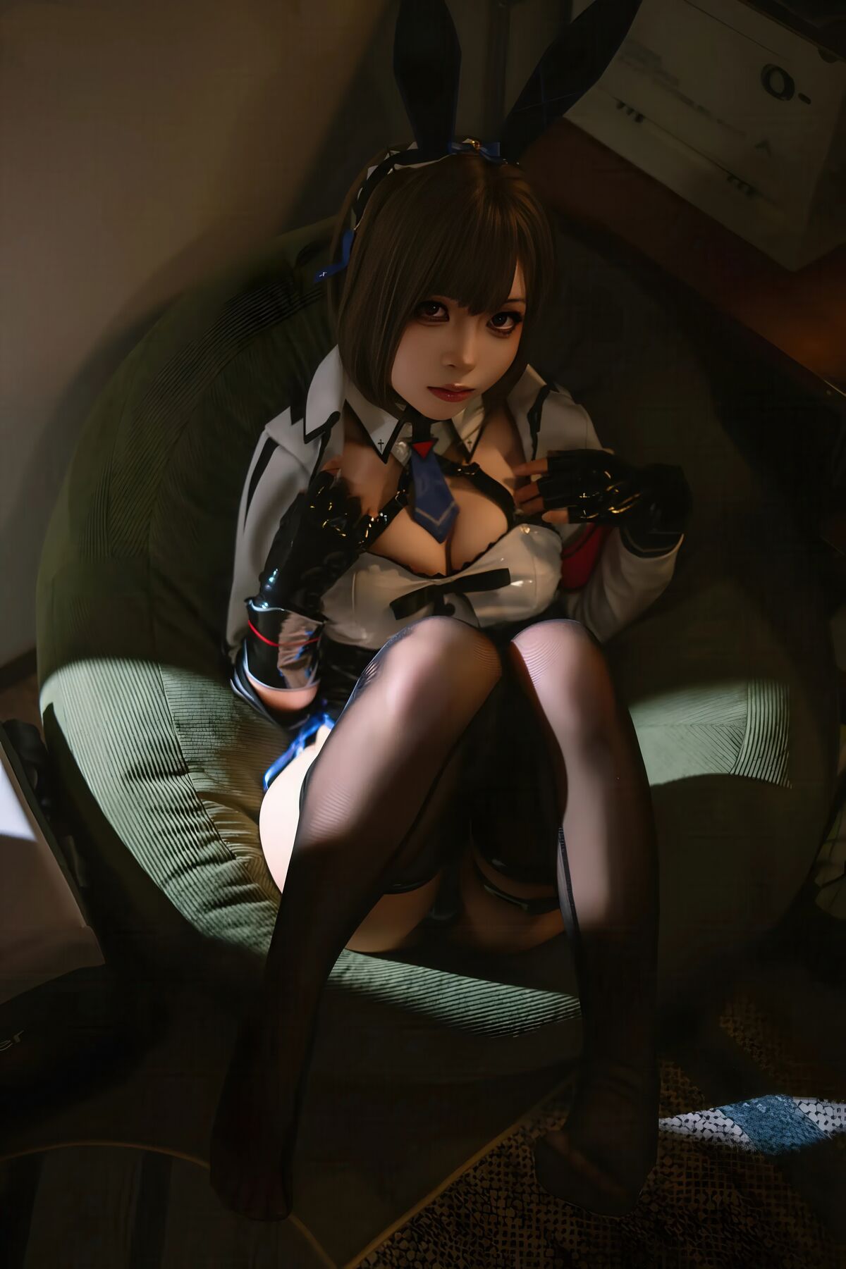 Coser@矢量鱼 - 外卖兔女郎 小葵 29 Coser@矢量鱼 - 外卖兔女郎 小葵