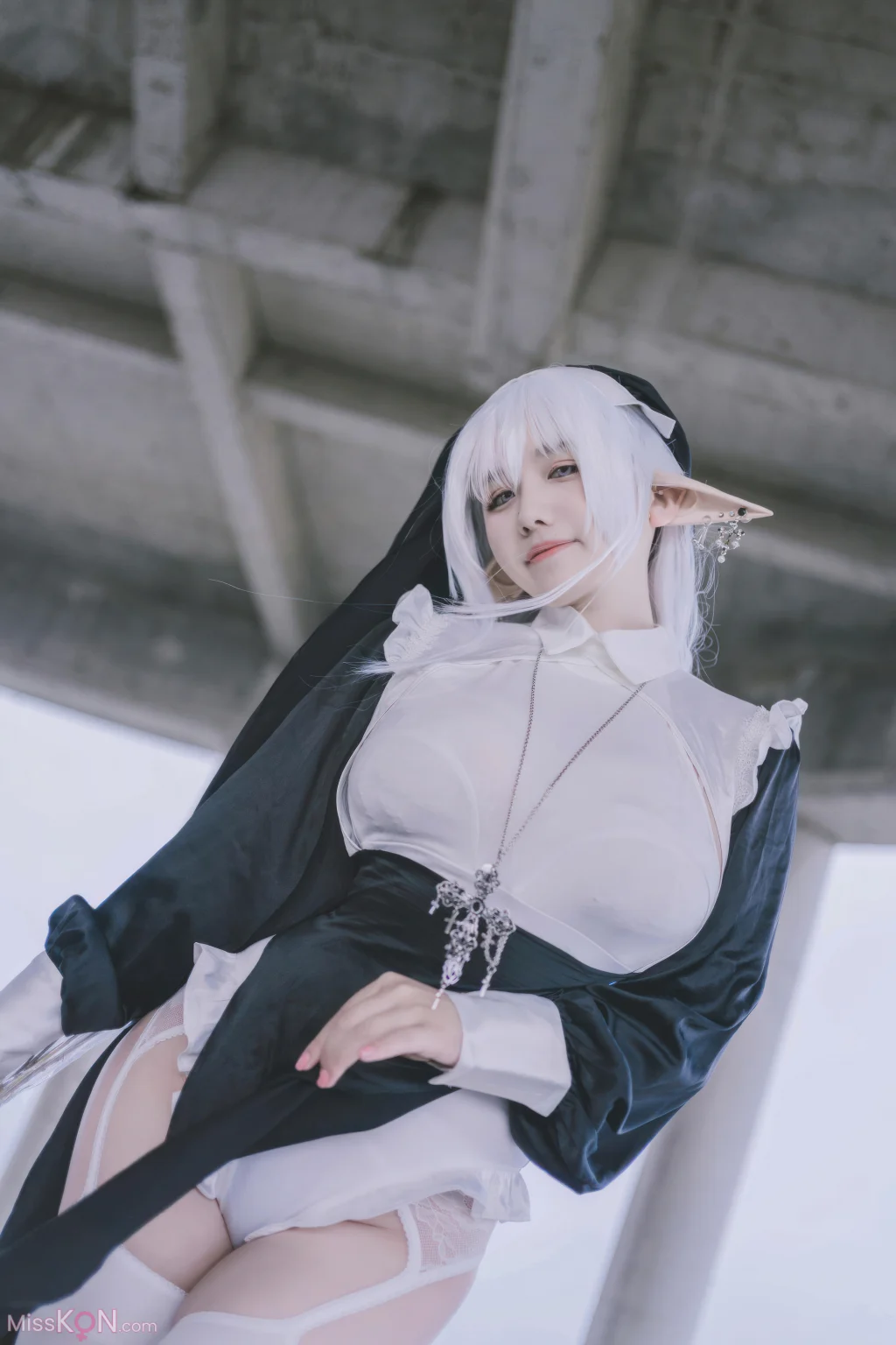 Coser@阿半今天很开心: 精灵修女 15 Coser@阿半今天很开心: 精灵修女