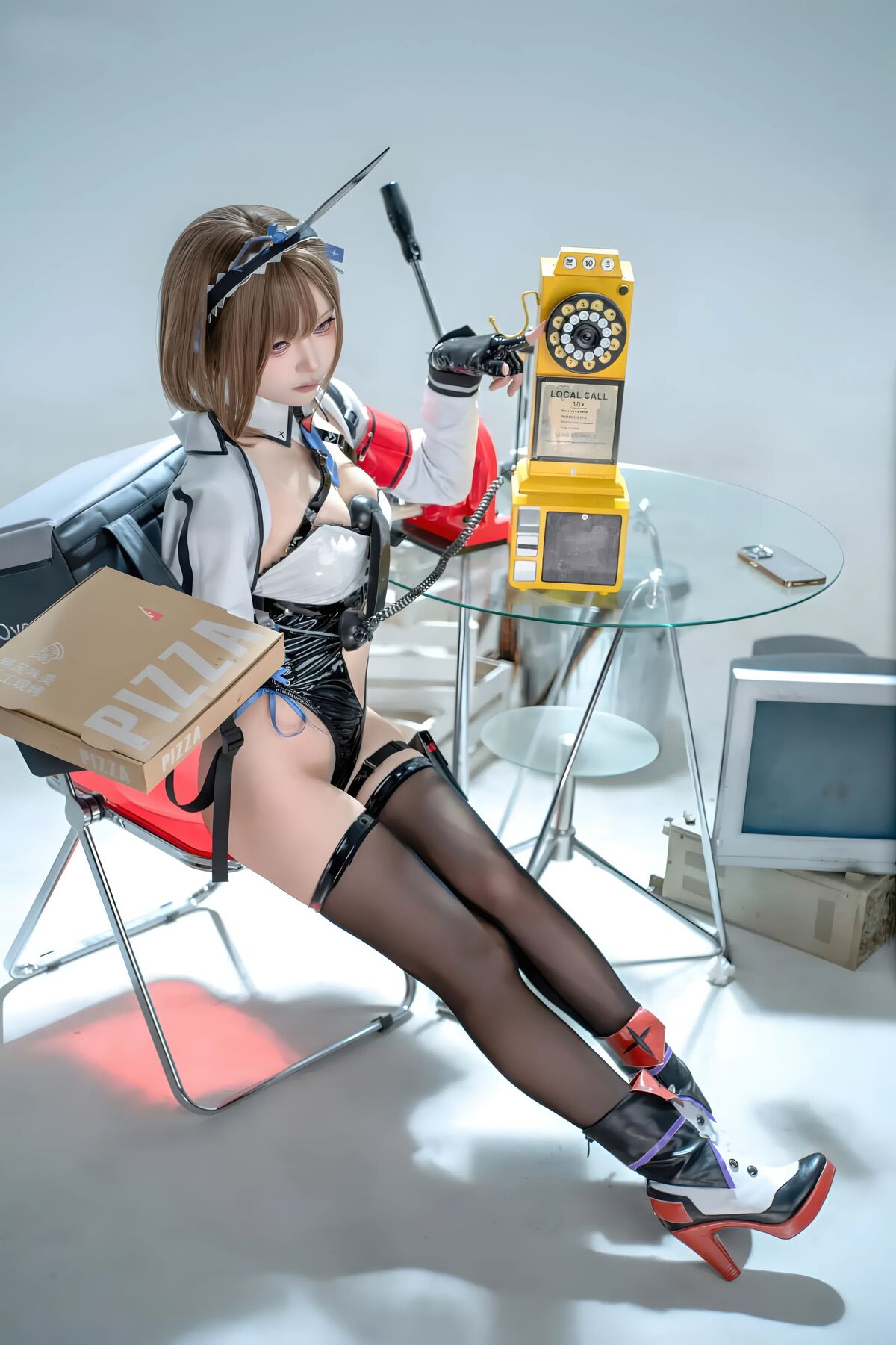 Coser@矢量鱼 - 外卖兔女郎 小葵 30 Coser@矢量鱼 - 外卖兔女郎 小葵