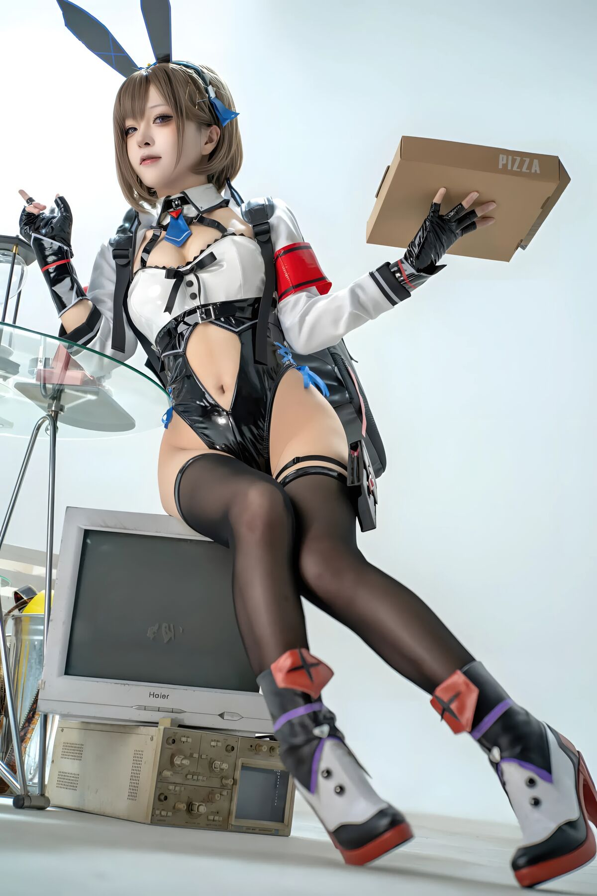 Coser@矢量鱼 - 外卖兔女郎 小葵 31 Coser@矢量鱼 - 外卖兔女郎 小葵