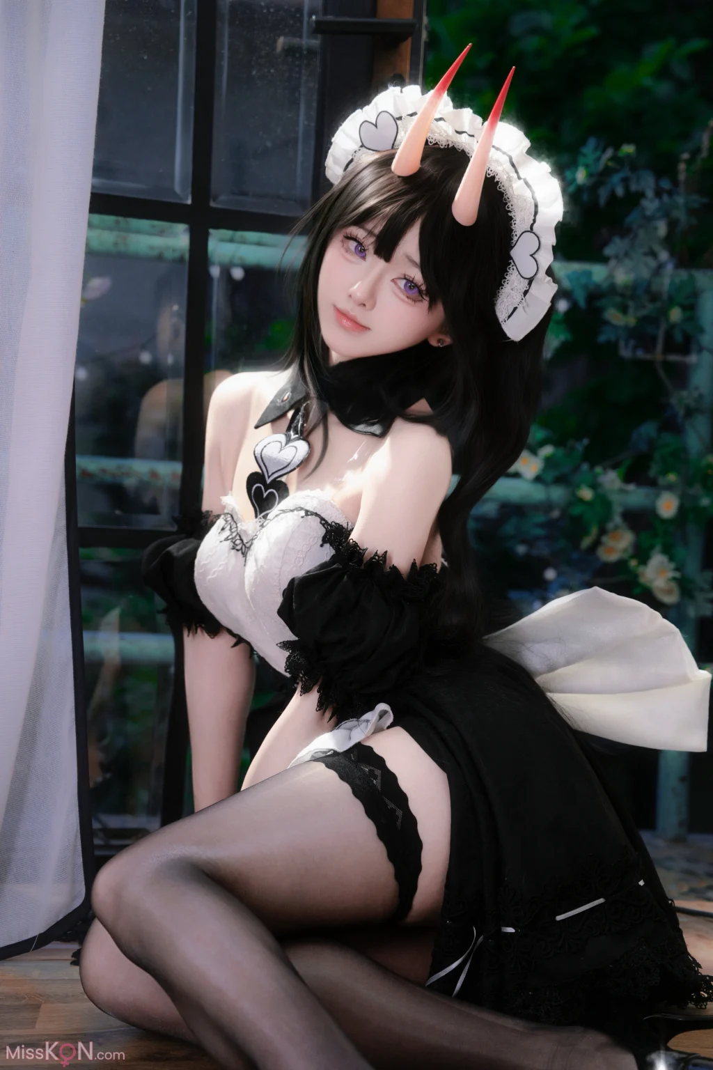 Coser@前野太太: 碧蓝航线 能代 女仆