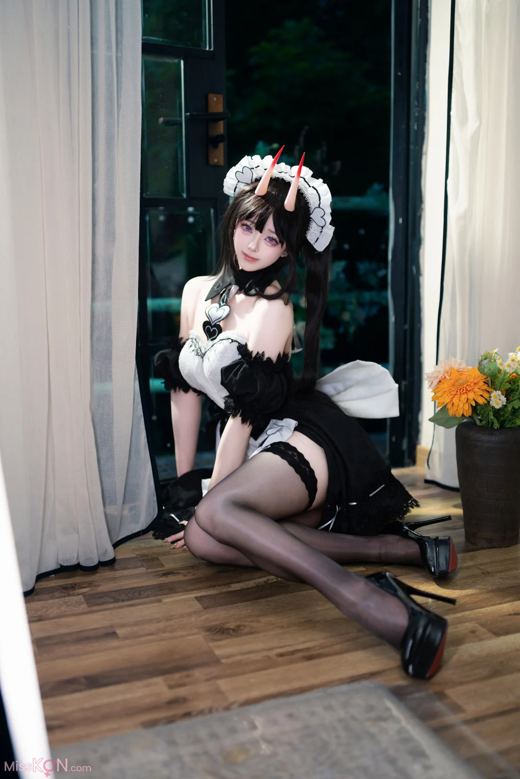 Coser@前野太太: 碧蓝航线 能代 女仆 20 Coser@前野太太: 碧蓝航线 能代 女仆