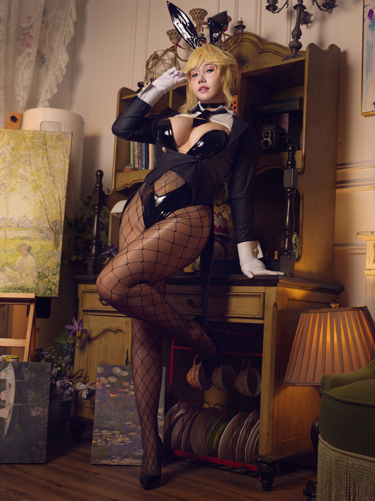 Coser@麻花麻花酱 - 胜利女神 妮姬 爱德 兔女郎 22 Coser@麻花麻花酱 - 胜利女神 妮姬 爱德 兔女郎