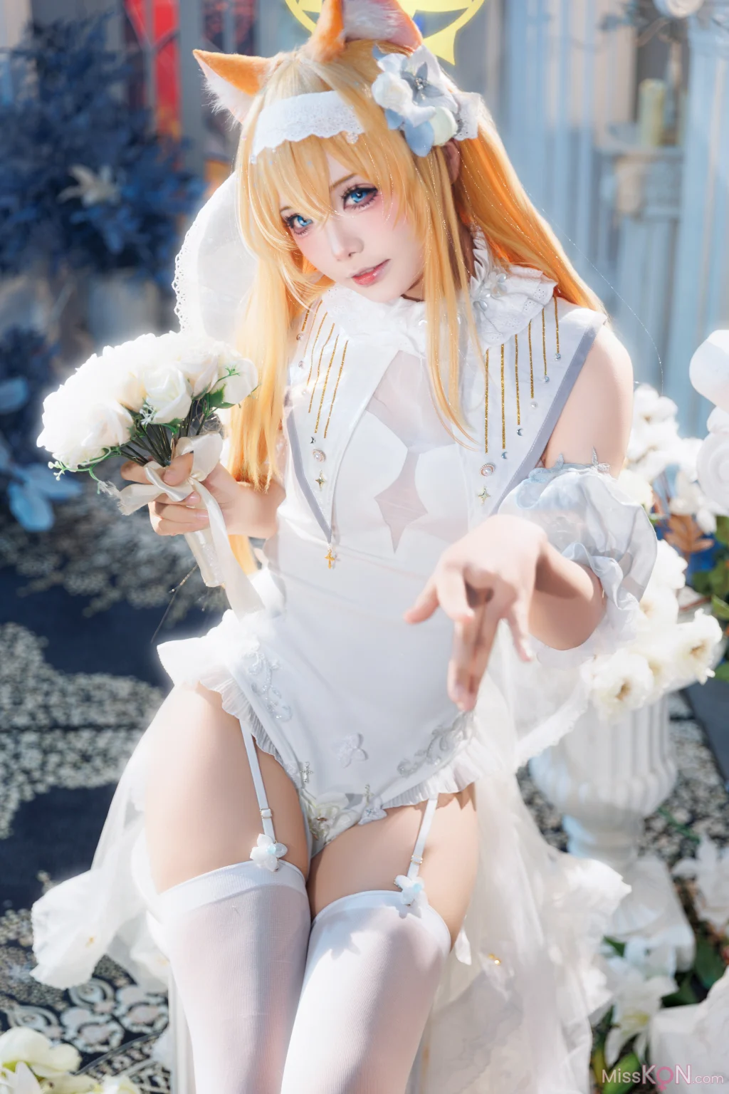 Coser@艾西aiwest: 蔚蓝档案 伊落玛丽花嫁