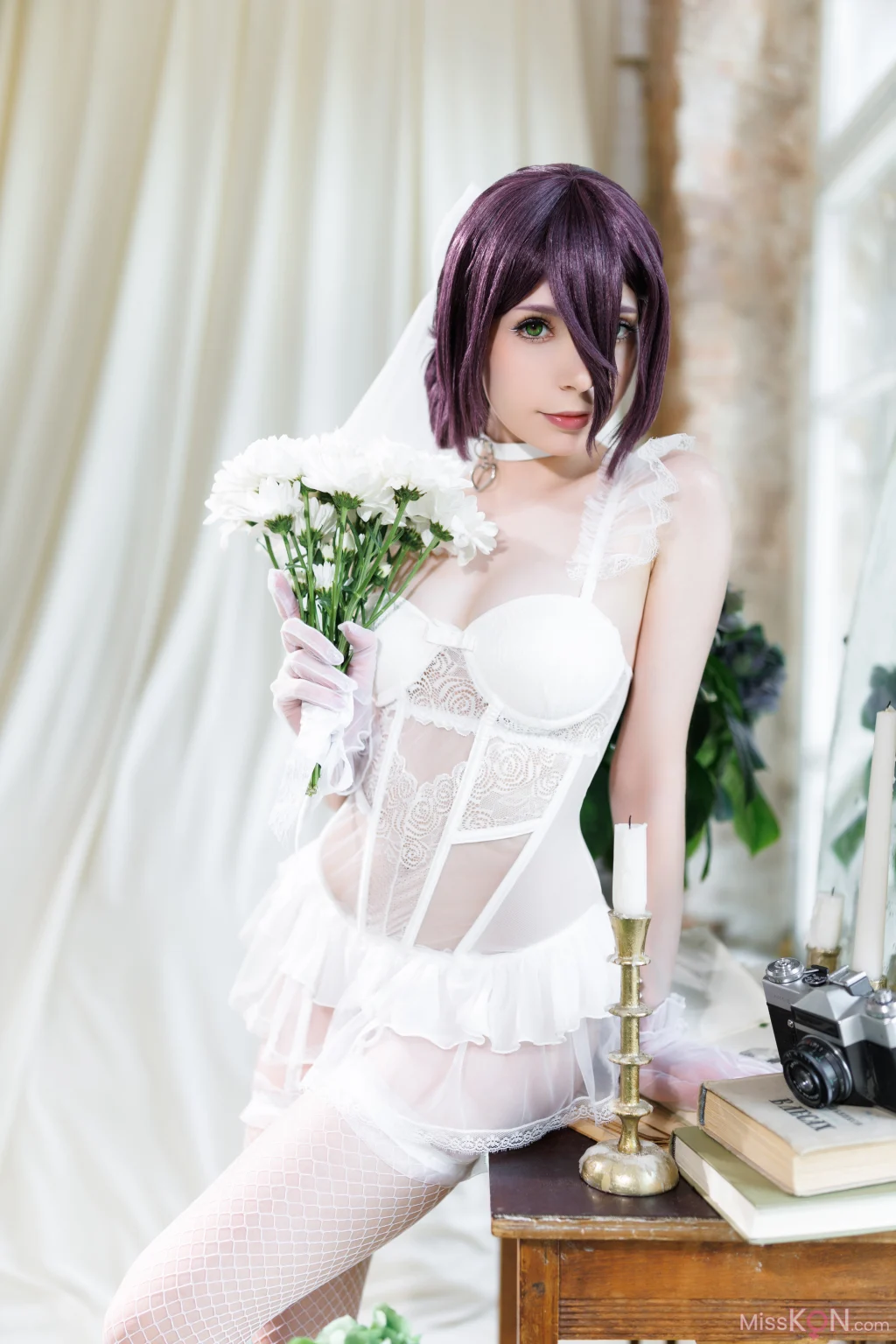 Coser@OwlLit: 电锯人 蕾塞 婚纱 19 Coser@OwlLit: 电锯人 蕾塞 婚纱