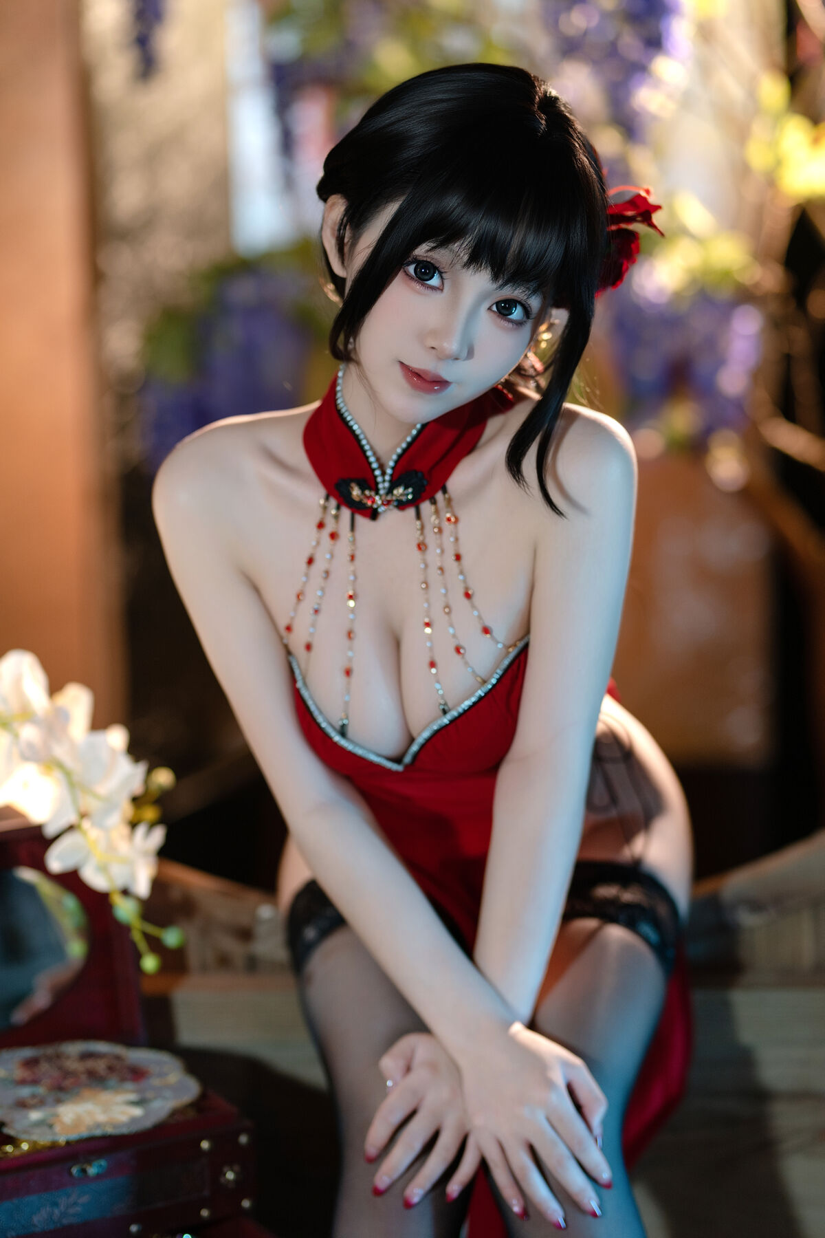 Coser@Bangni邦尼 - 元旦旗袍 62 Coser@Bangni邦尼 - 元旦旗袍