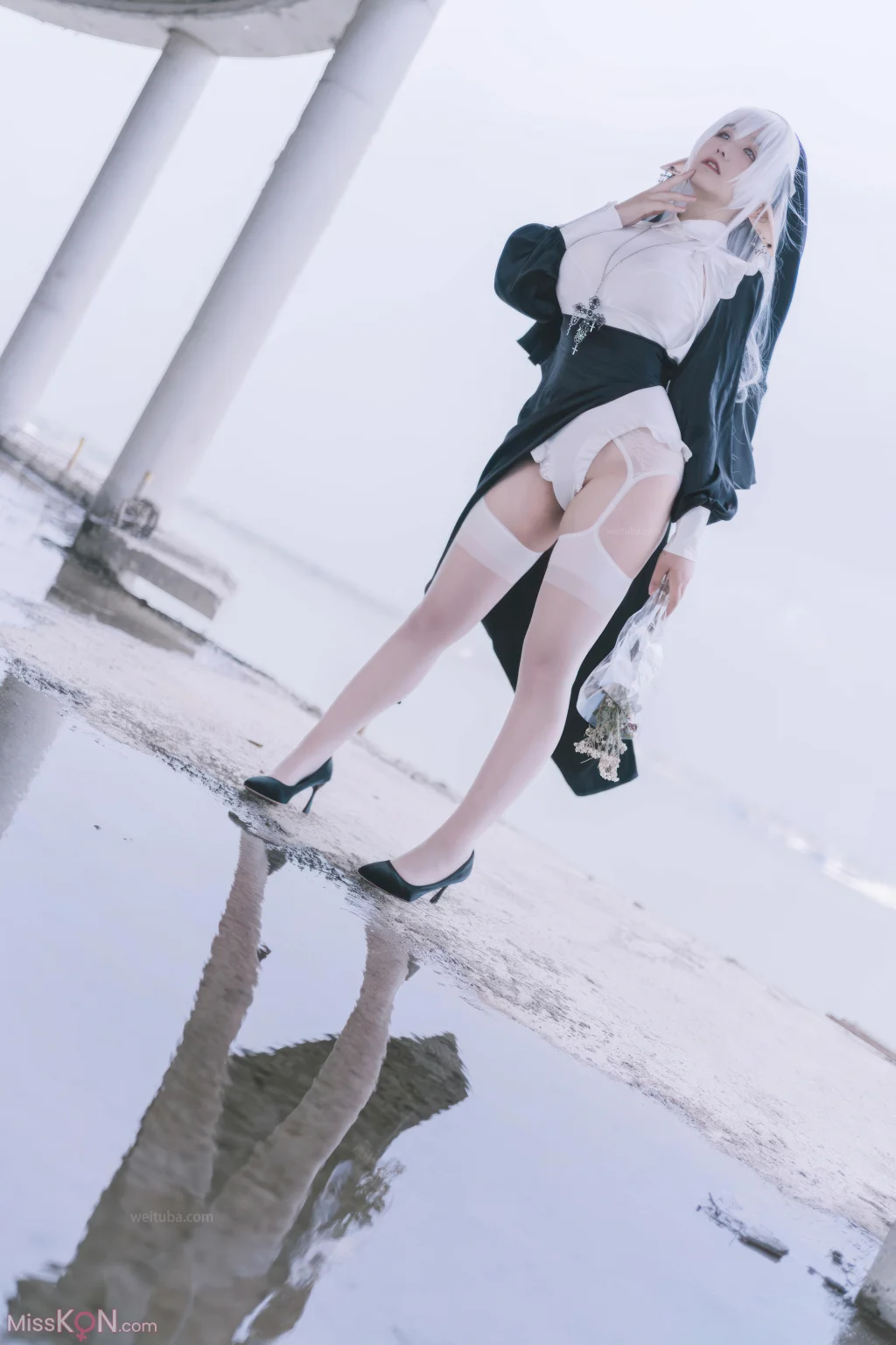 Coser@阿半今天很开心: 精灵修女 17 Coser@阿半今天很开心: 精灵修女