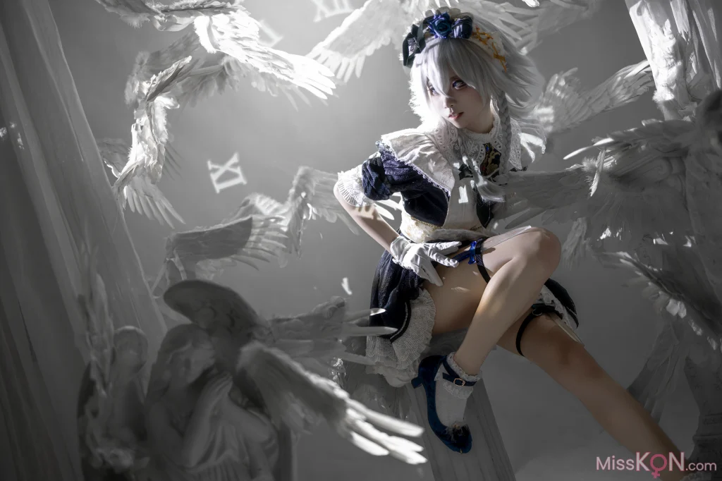 Coser@纸悦Etsu_ko: 东方Project 十六夜咲夜 12 Coser@纸悦Etsu_ko: 东方Project 十六夜咲夜