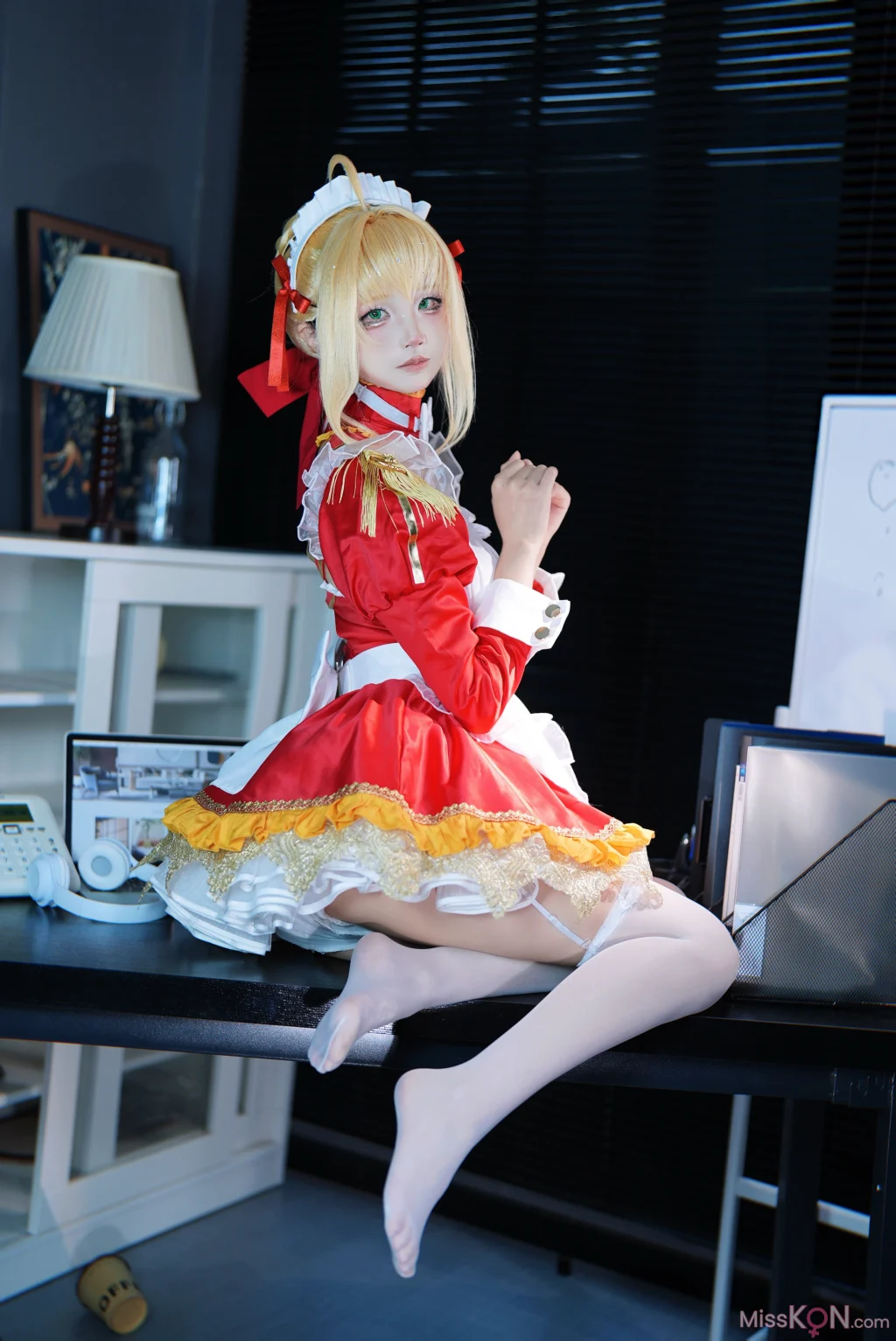 Coser@五更百鬼: FGO 尼禄 女仆 13 Coser@五更百鬼: FGO 尼禄 女仆