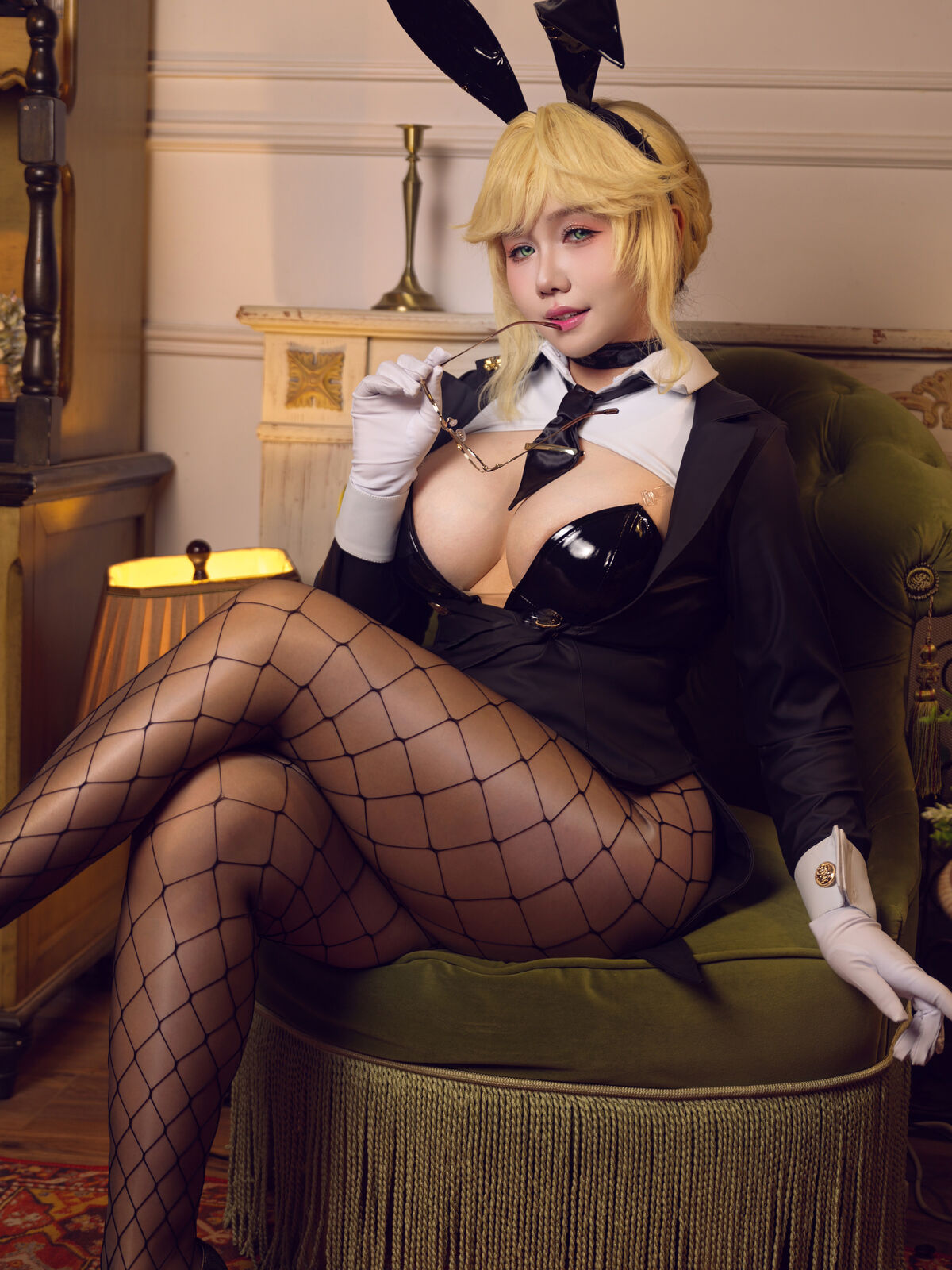 Coser@麻花麻花酱 - 胜利女神 妮姬 爱德 兔女郎 28 Coser@麻花麻花酱 - 胜利女神 妮姬 爱德 兔女郎