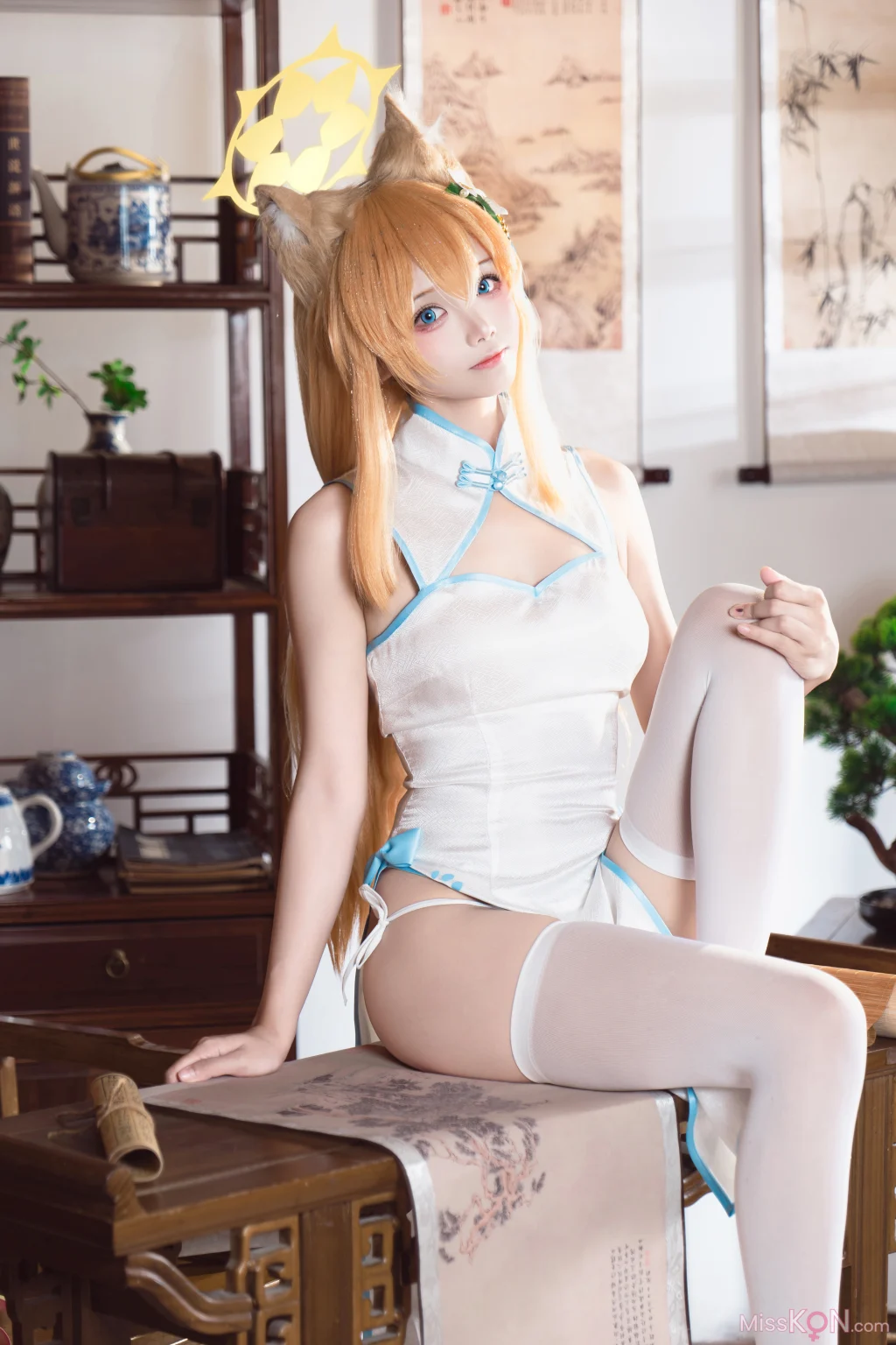 Coser@艾西aiwest: 蔚蓝档案 伊落玛丽旗袍 21 Coser@艾西aiwest: 蔚蓝档案 伊落玛丽旗袍