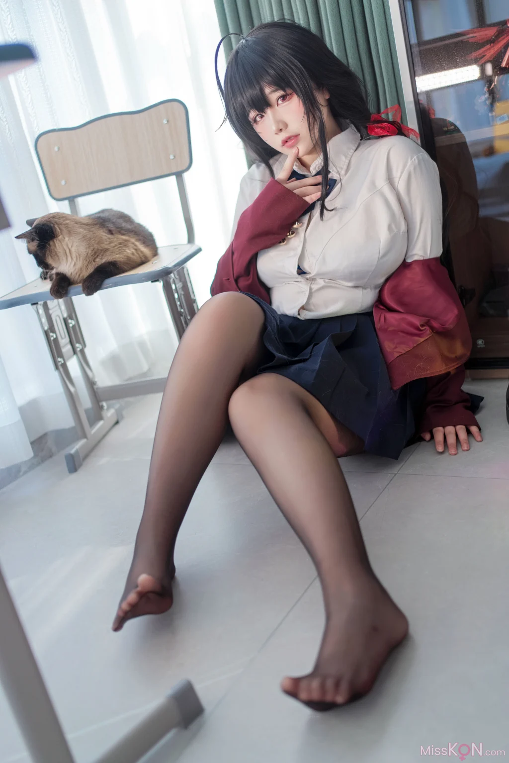 Coser@阿半今天很开心: 碧蓝航线-大凤 jk 34 Coser@阿半今天很开心: 碧蓝航线-大凤 jk