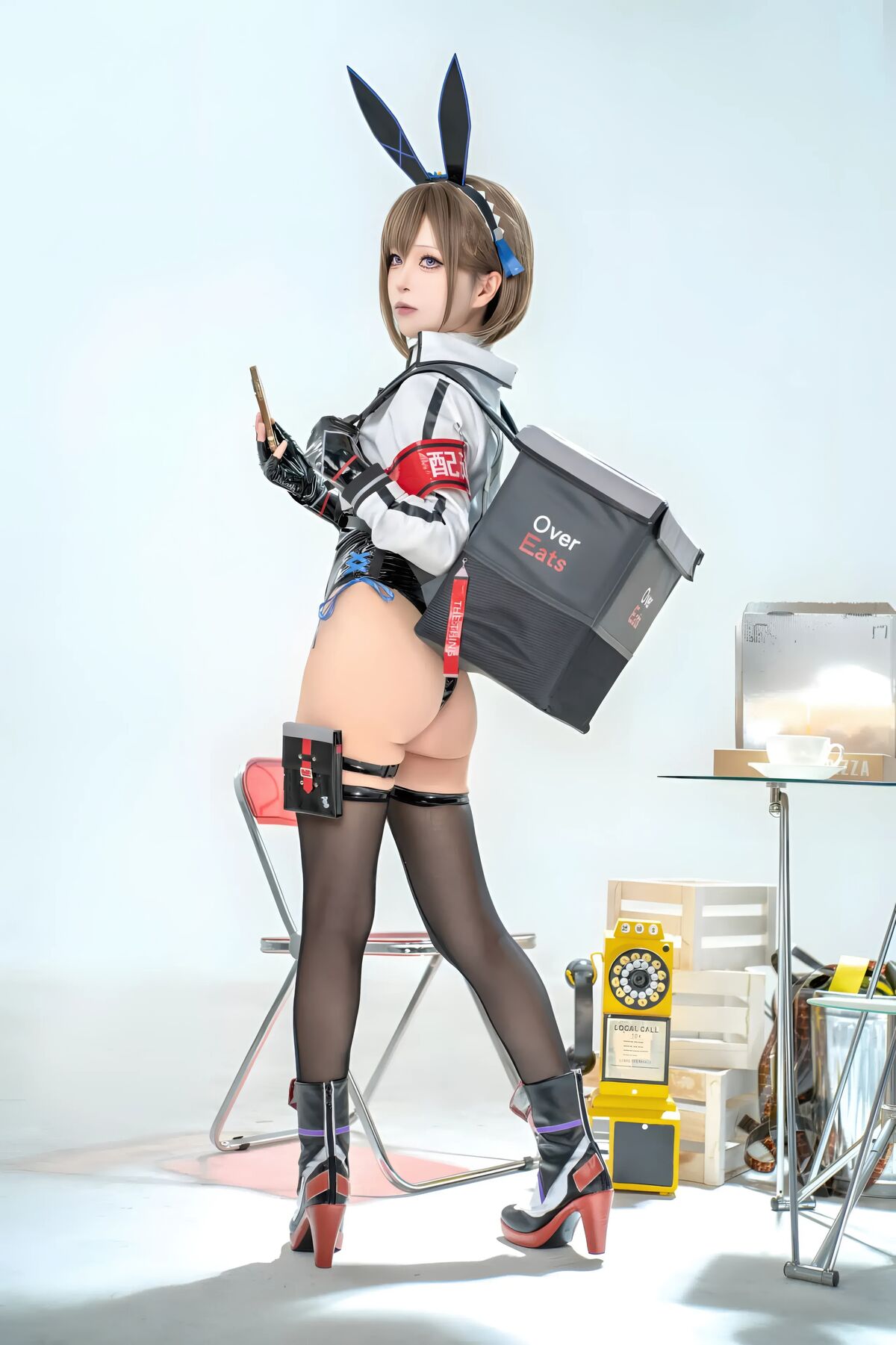 Coser@矢量鱼 - 外卖兔女郎 小葵 36 Coser@矢量鱼 - 外卖兔女郎 小葵