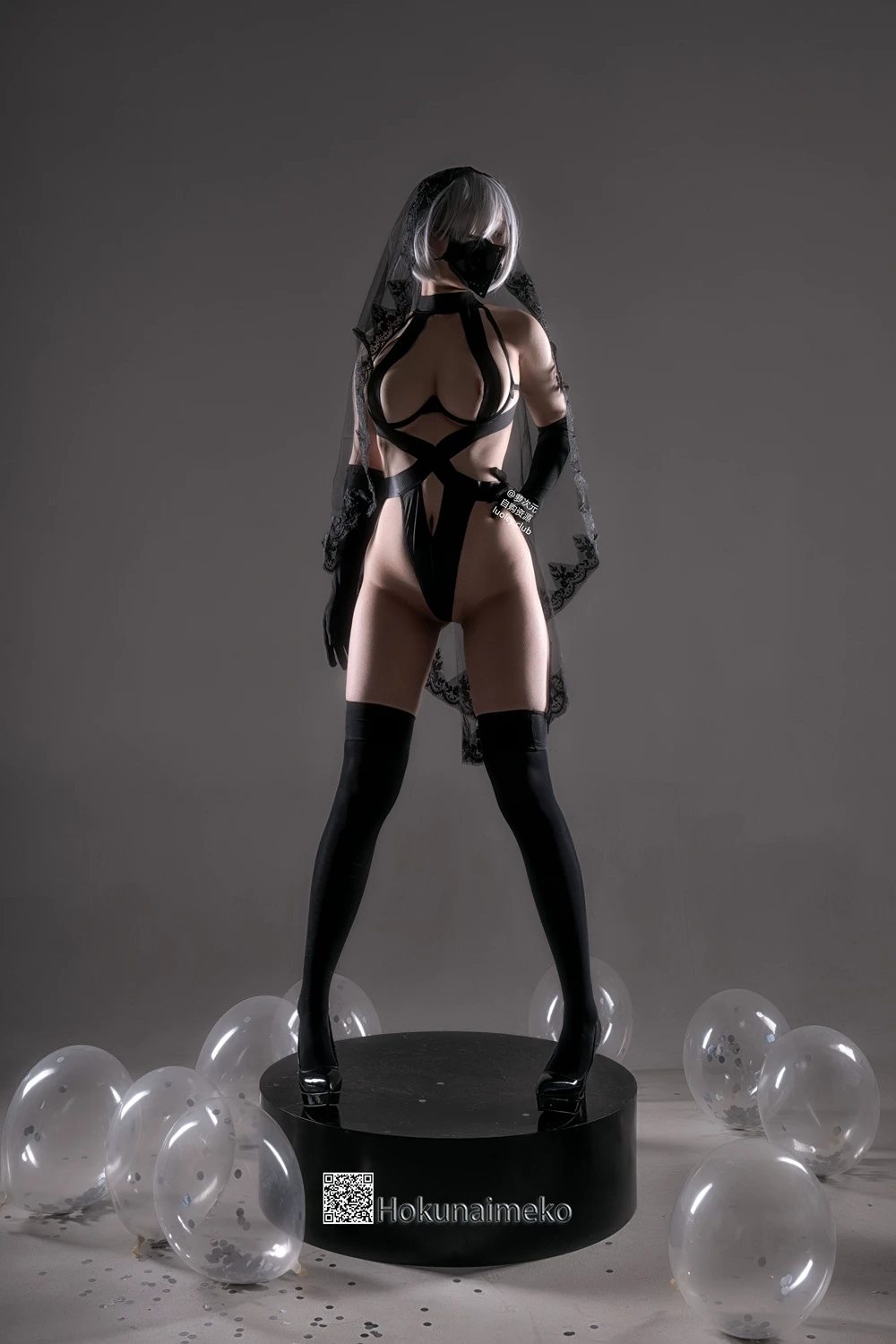 Cosplay Hokunaimeko 北乃芽子 – 火华NieRAutomata_2B 15 Cosplay Hokunaimeko 北乃芽子 – 火华NieRAutomata_2B