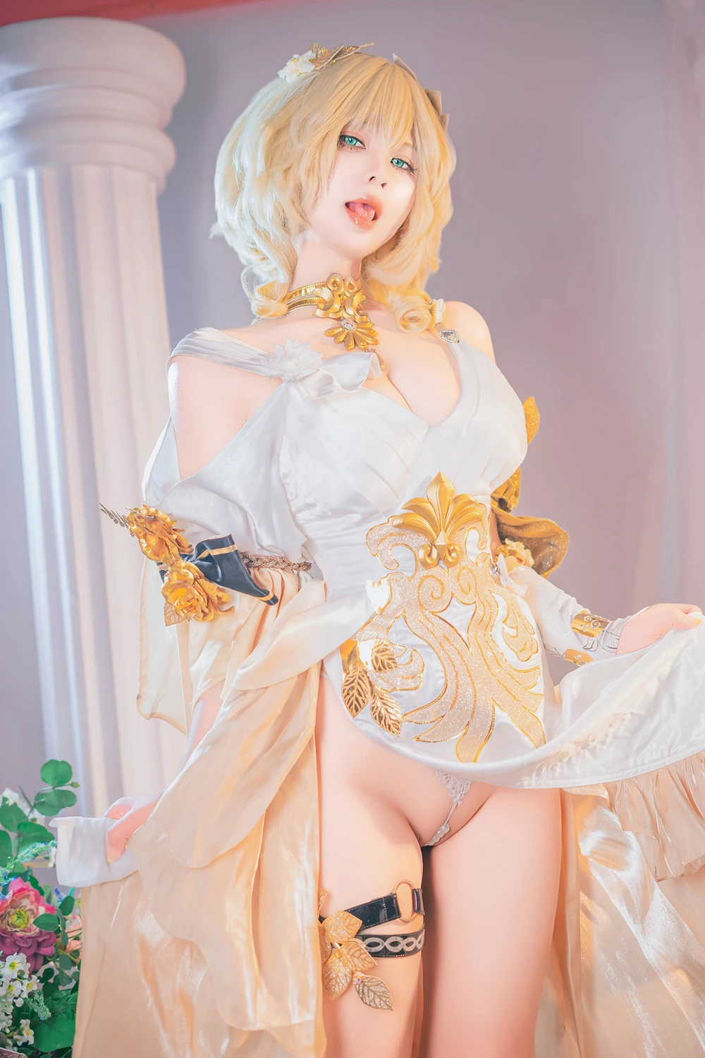 Cosplay Pyonピオン – Aglaea HonkaiStar Rail 崩铁 阿格莱雅 14 Cosplay Pyonピオン – Aglaea HonkaiStar Rail 崩铁 阿格莱雅