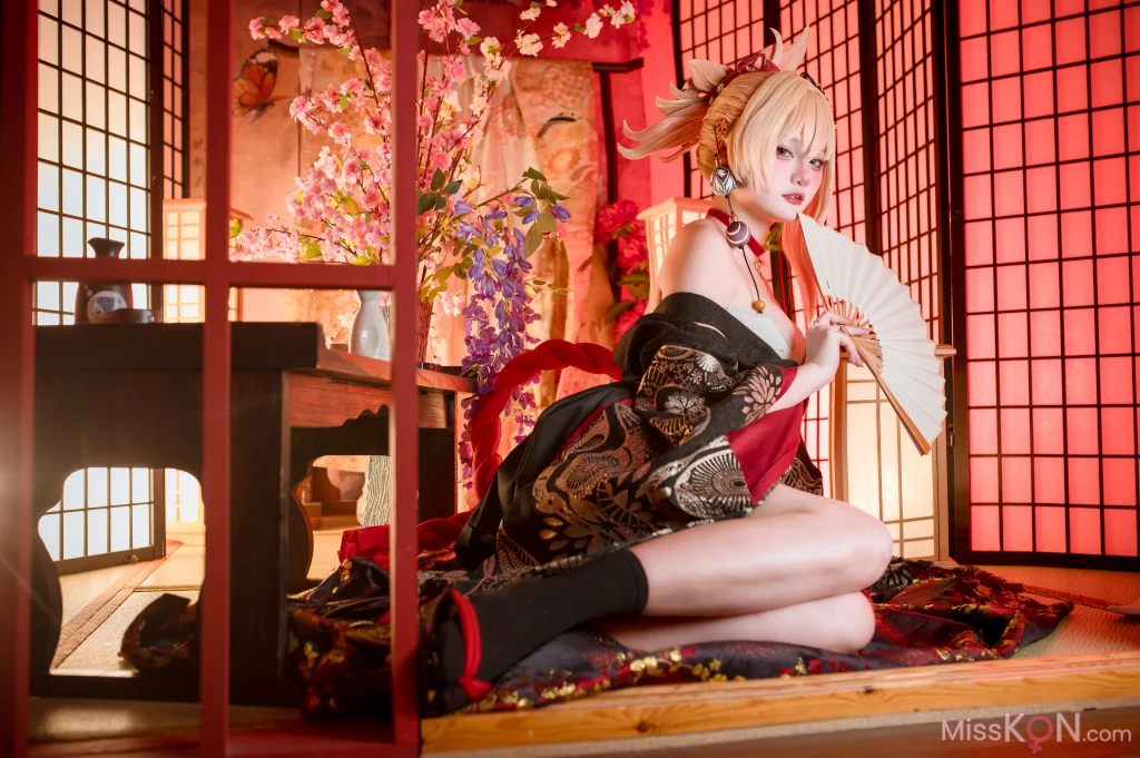 Coser@Xiaoyukiko小鱼: Yoimiya Yukata 22 Coser@Xiaoyukiko小鱼: Yoimiya Yukata
