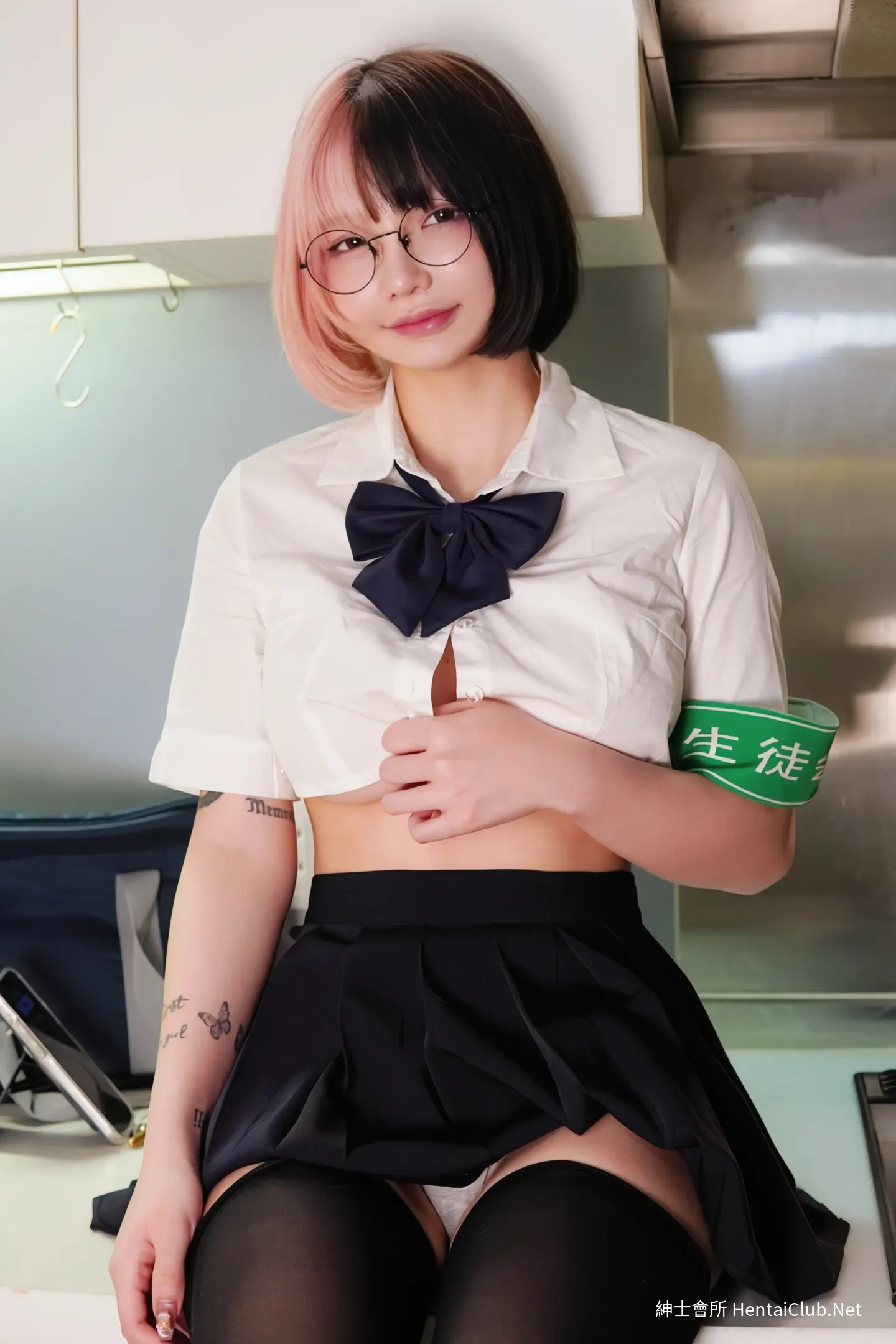 ちゅきめろでぃ 4周年纪念 阿黑颜 JKちゅきめろでぃのえちえちくじBOX 115 ちゅきめろでぃ 4周年纪念 阿黑颜 JKちゅきめろでぃのえちえちくじBOX