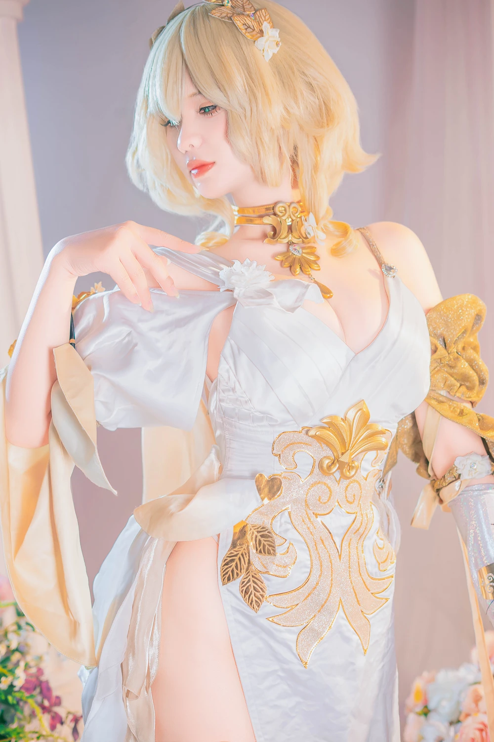 Cosplay Pyonピオン – Aglaea HonkaiStar Rail 崩铁 阿格莱雅 16 Cosplay Pyonピオン – Aglaea HonkaiStar Rail 崩铁 阿格莱雅