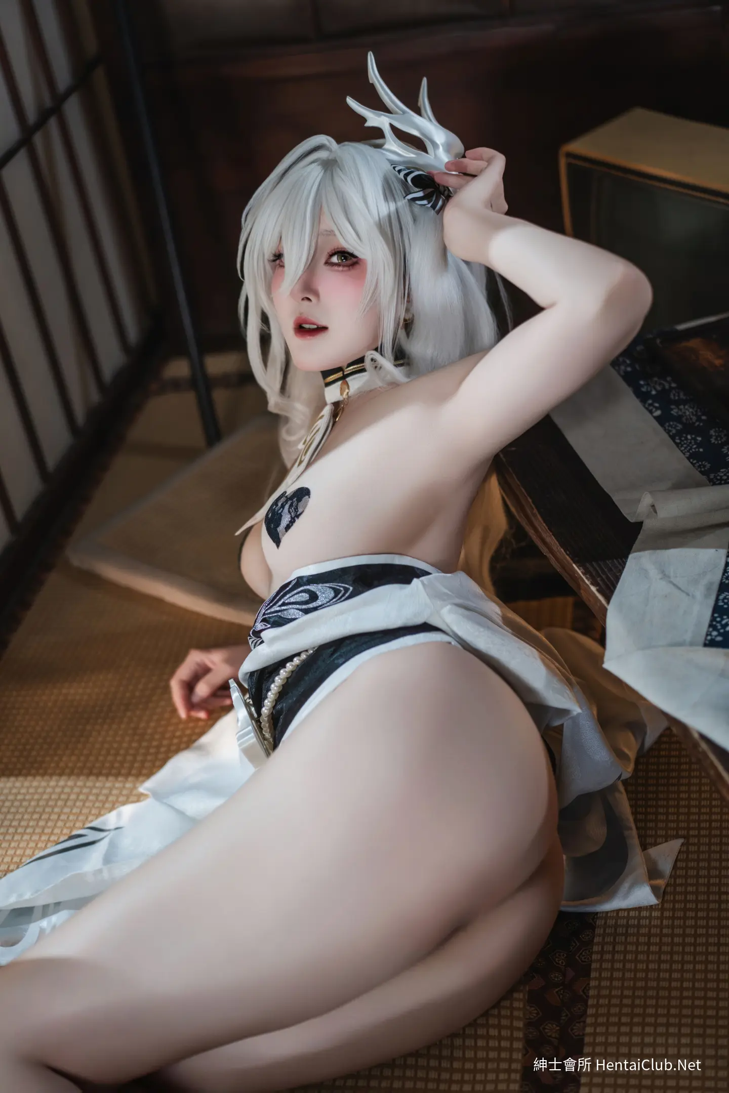 Natsuko夏夏子 碧蓝航线 白凤和服 88 Natsuko夏夏子 碧蓝航线 白凤和服