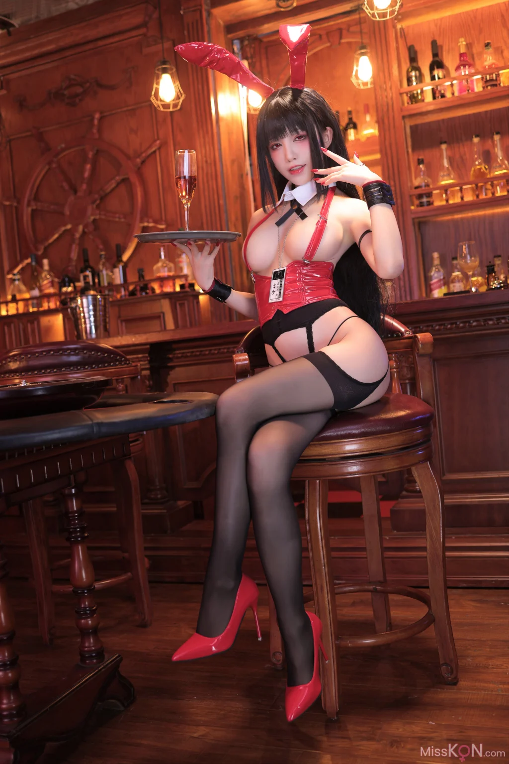 Coser@水淼Aqua: 蛇喰梦子 兔女郎ver 24 Coser@水淼Aqua: 蛇喰梦子 兔女郎ver