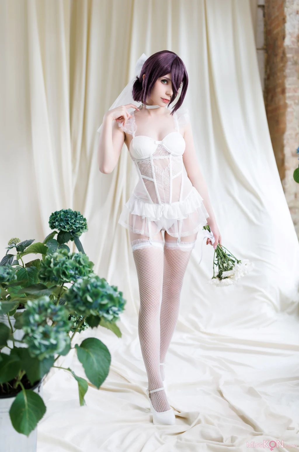 Coser@OwlLit: 电锯人 蕾塞 婚纱 25 Coser@OwlLit: 电锯人 蕾塞 婚纱