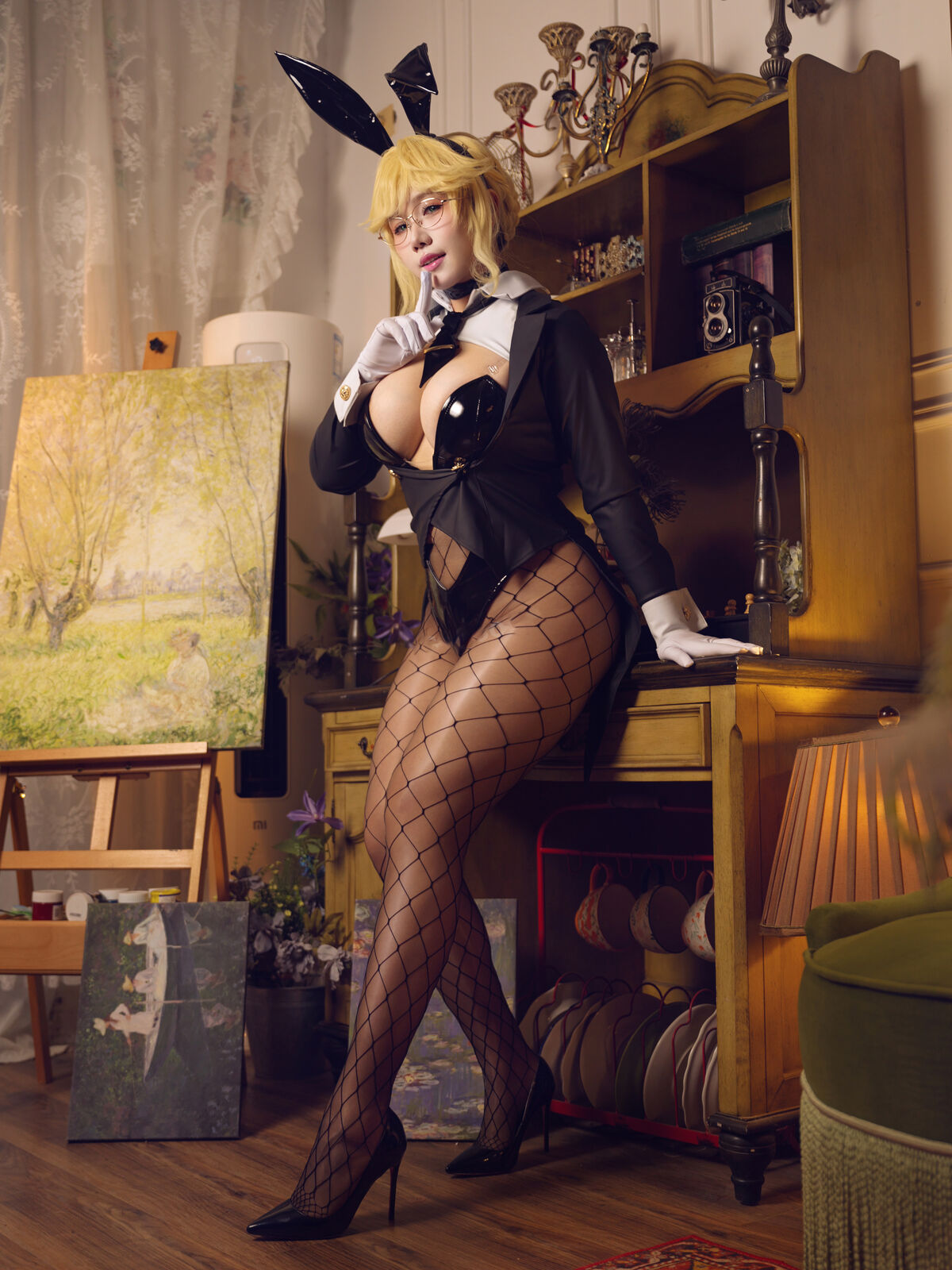 Coser@麻花麻花酱 - 胜利女神 妮姬 爱德 兔女郎 35 Coser@麻花麻花酱 - 胜利女神 妮姬 爱德 兔女郎