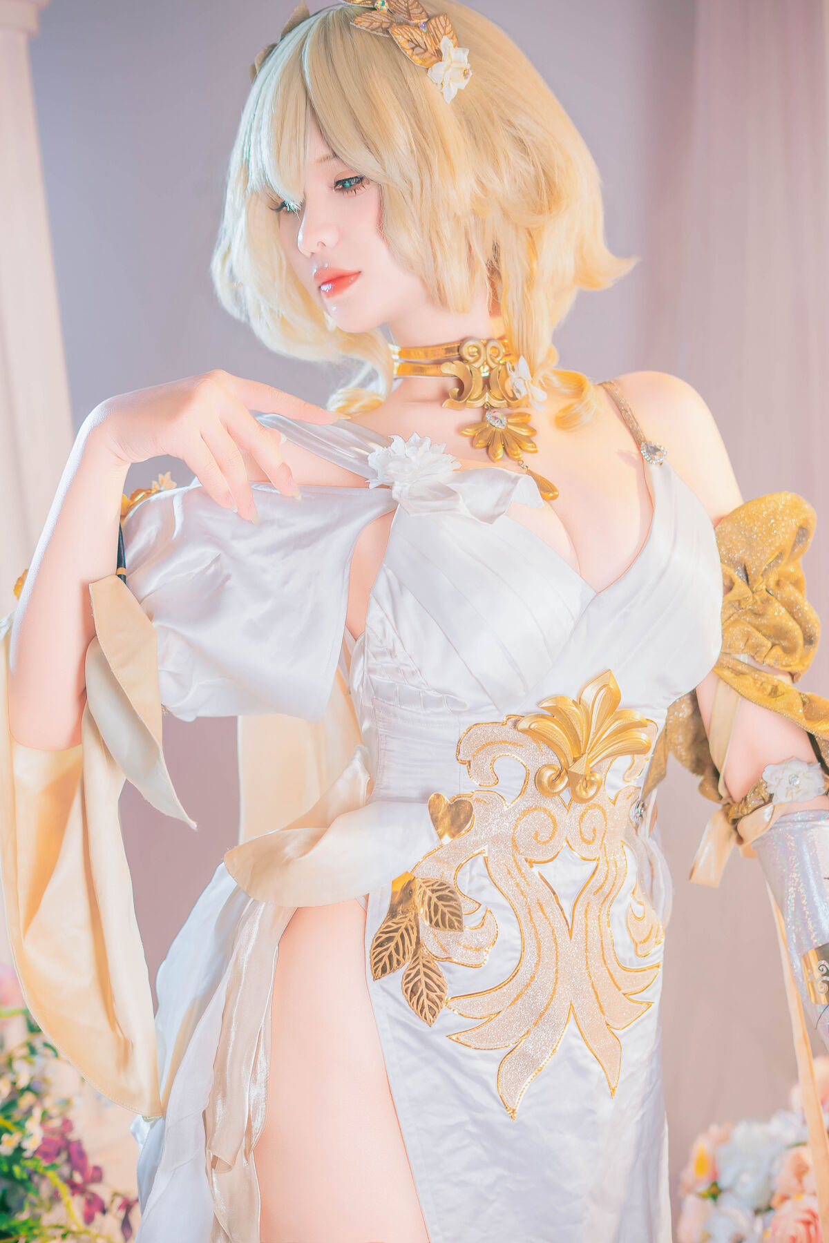 Coser@Pyon - Pyoncos ピオン Aglaea HonkaiStar Rail 崩铁 阿格莱雅 Part02 51 Coser@Pyon - Pyoncos ピオン Aglaea HonkaiStar Rail 崩铁 阿格莱雅 Part02