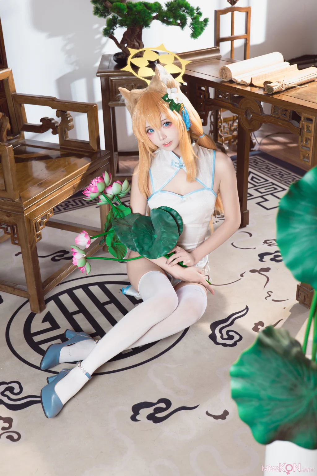 Coser@艾西aiwest: 蔚蓝档案 伊落玛丽旗袍 25 Coser@艾西aiwest: 蔚蓝档案 伊落玛丽旗袍