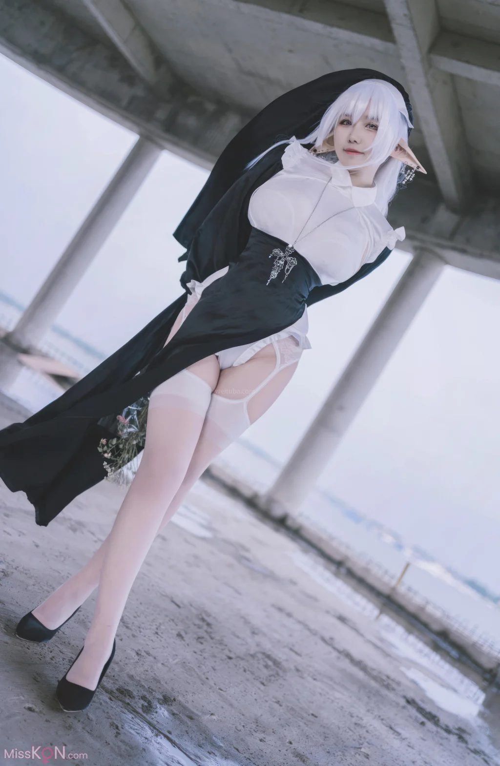 Coser@阿半今天很开心: 精灵修女 24 Coser@阿半今天很开心: 精灵修女
