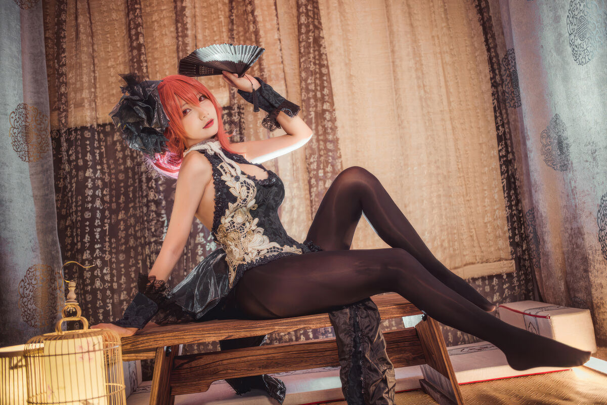 Coser@是一只熊仔吗 - 碧蓝航线 黑太子旗袍 21 Coser@是一只熊仔吗 - 碧蓝航线 黑太子旗袍